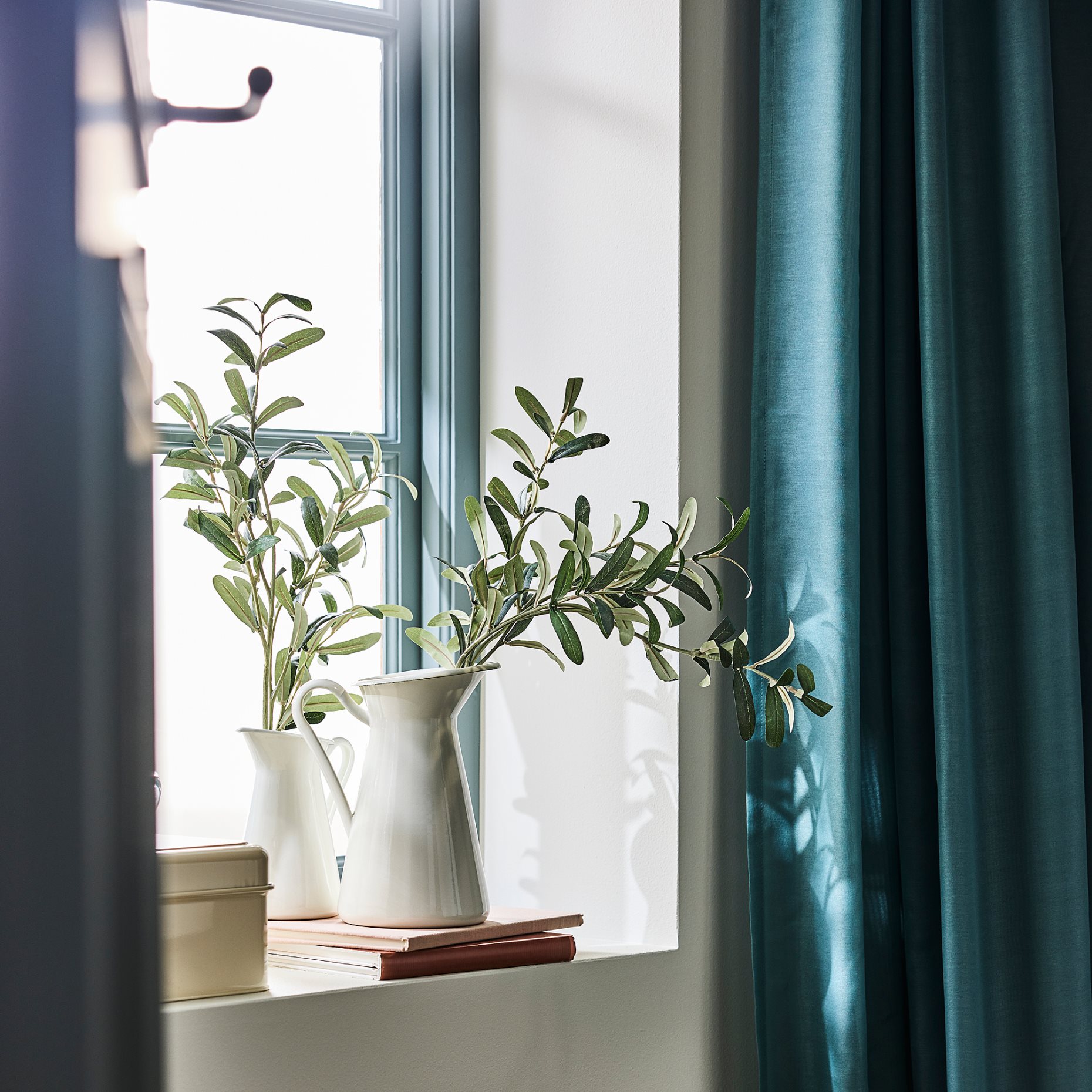 SMYCKA, τεχνητό λουλούδι εσωτ./εξωτ. χώρου/κλαδί ελιάς, 75 cm, 906.059.72