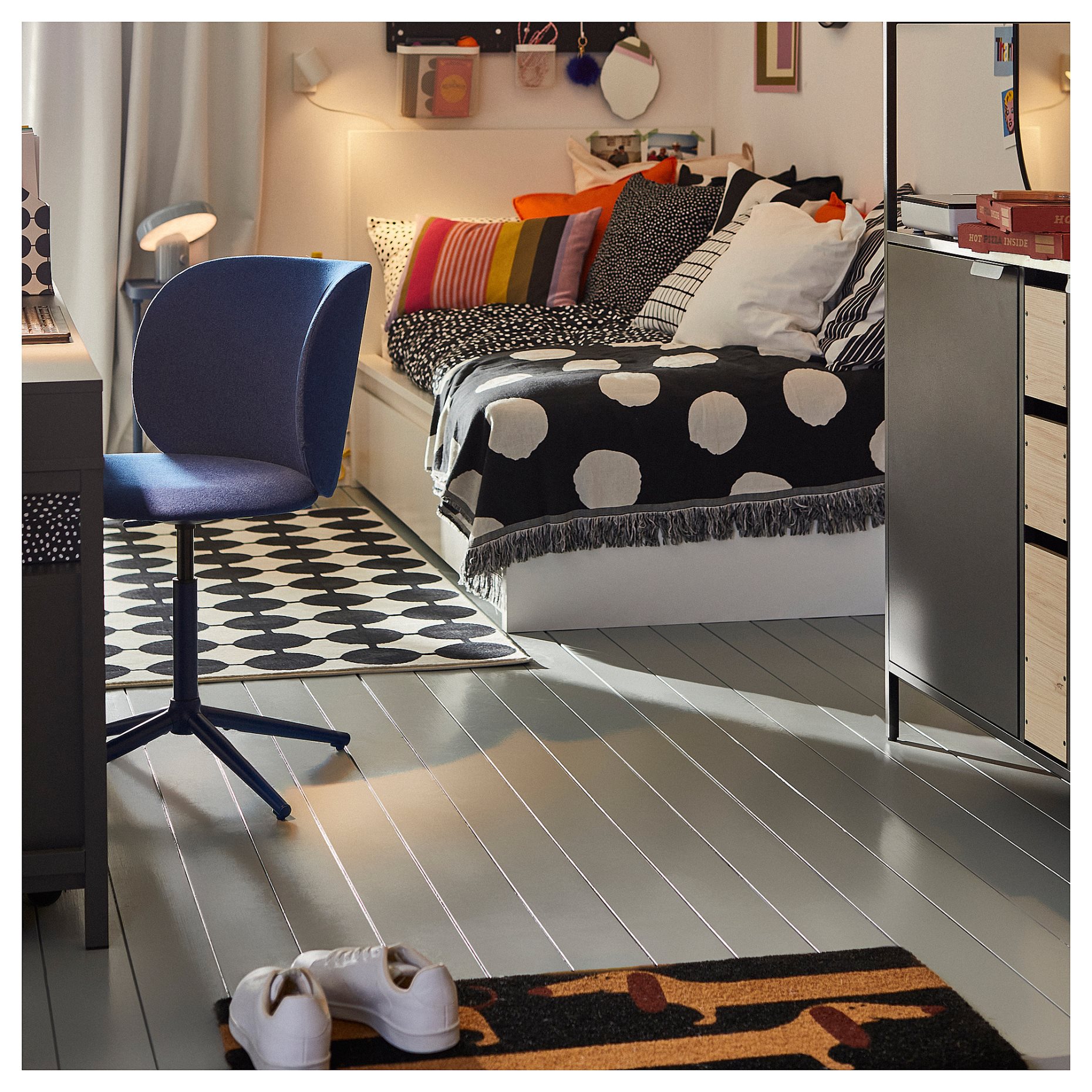 ARBETSTÅG, χαλάκι εισόδου, 40x60 cm, 906.080.70