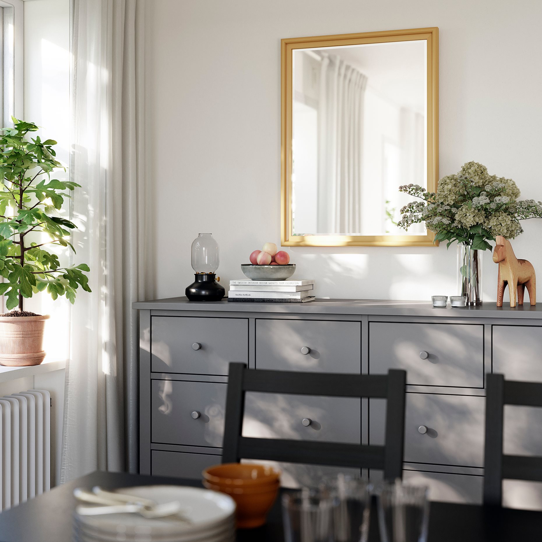 PINGSTSYREN, καθρέφτης, 60x80 cm, 906.100.92