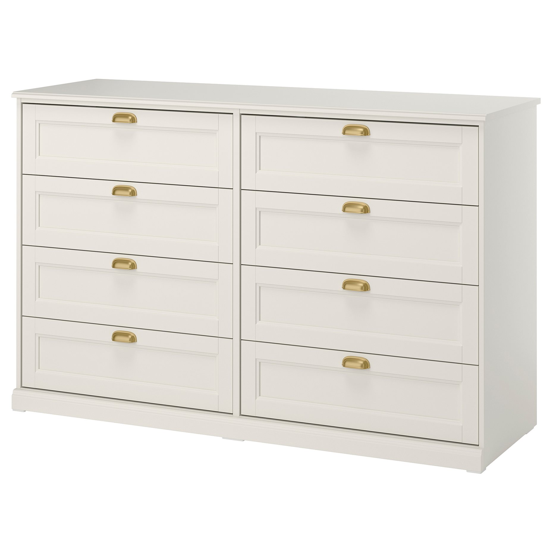 FÅGELFJÄLLET, chest of 8 drawers, 160x51x101 cm, 906.116.47
