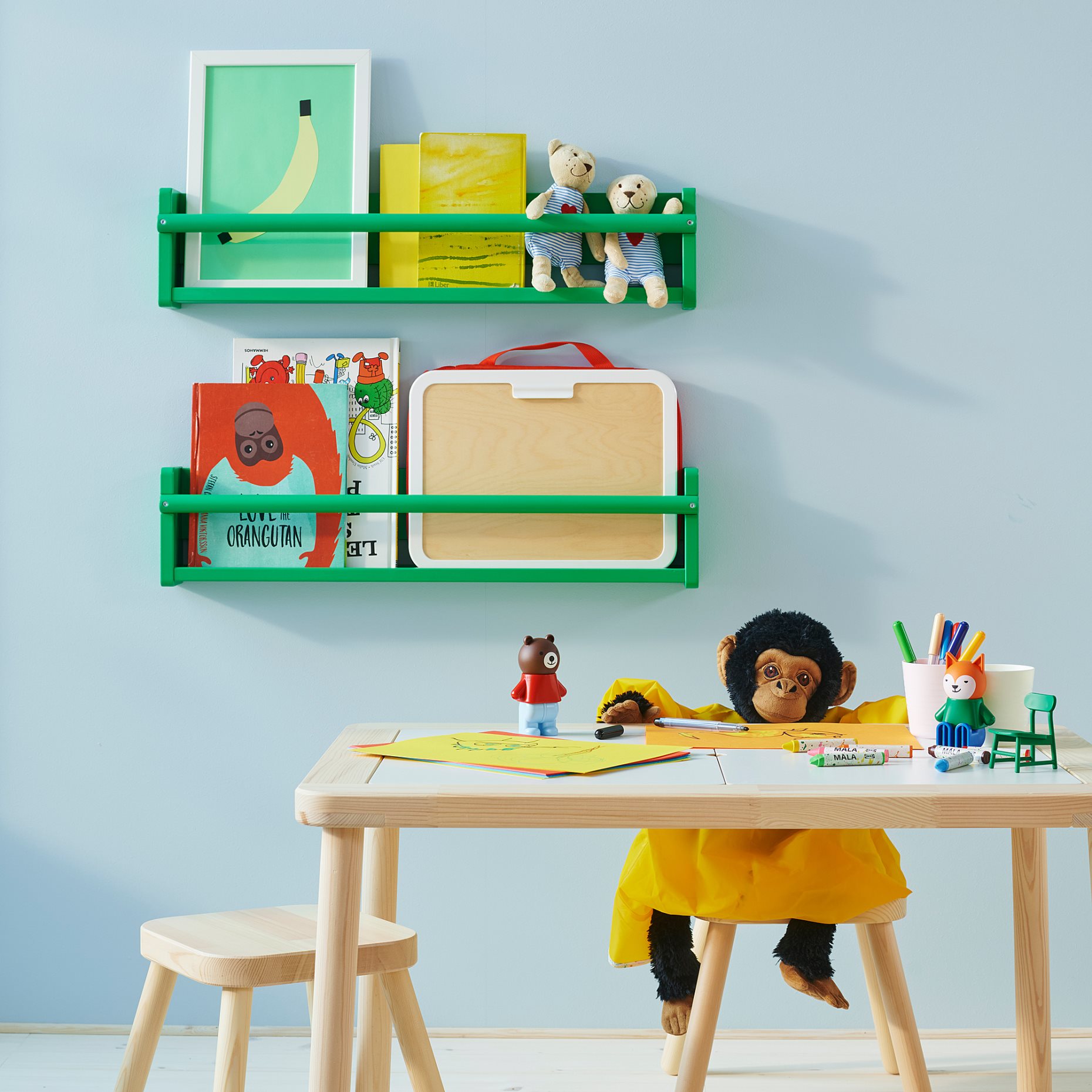 FLISAT, wall storage, 70x9x16 cm, 906.145.75