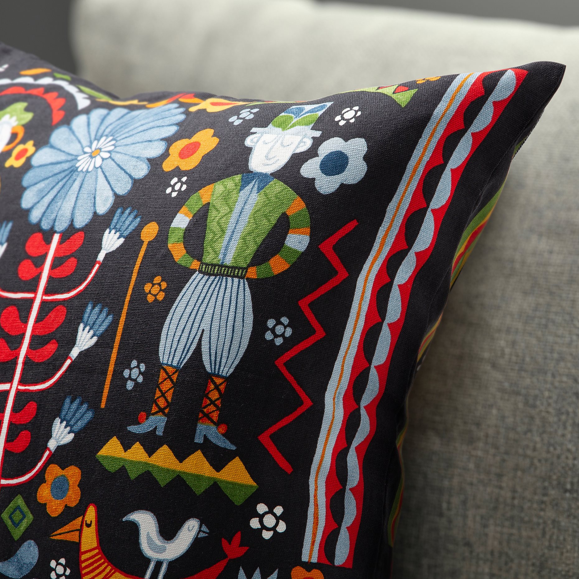 TRATTKAKTUS, cushion cover, 50x50 cm, 906.179.32