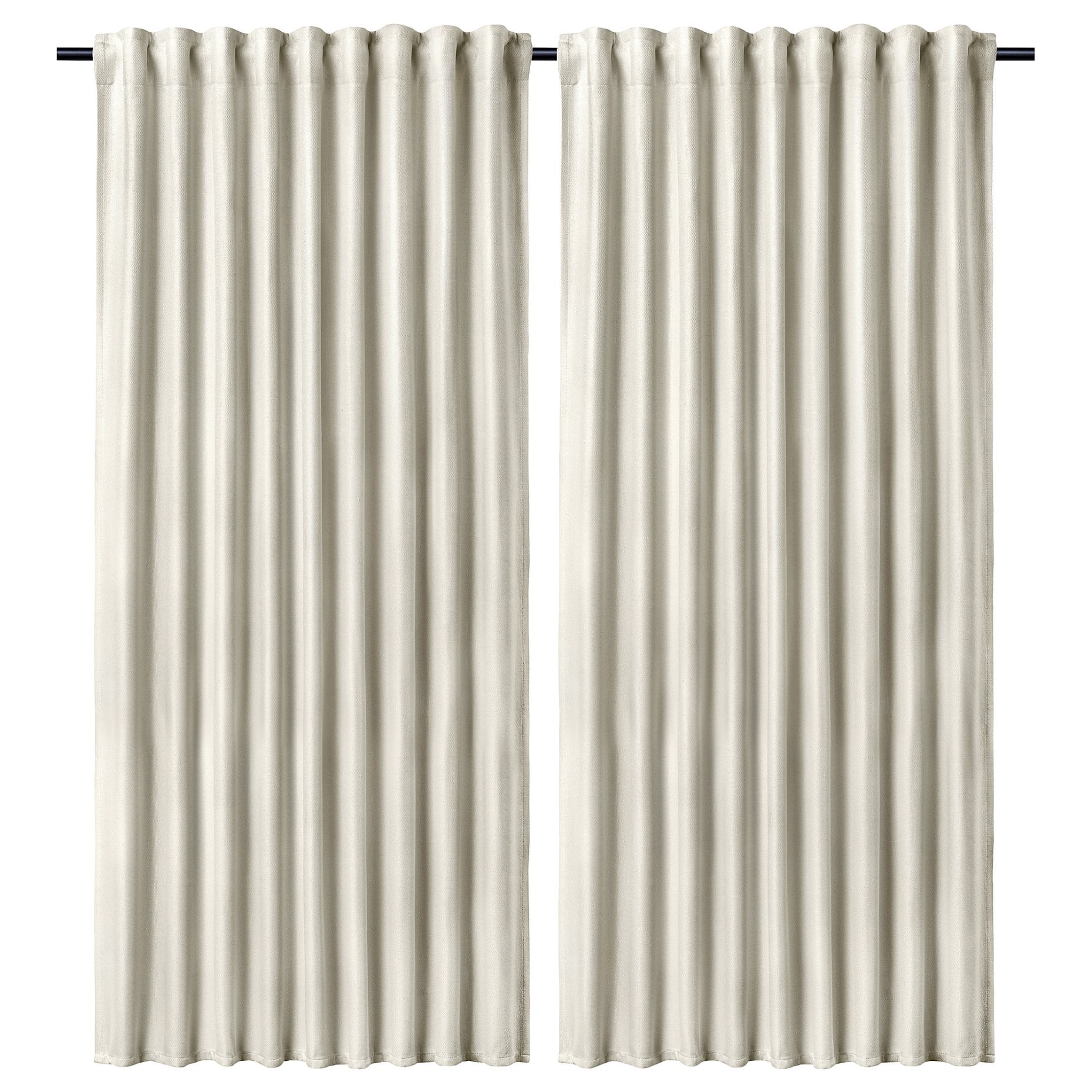 ANNAKAJSA, room darkening curtains with heading tape/1 pair, 145x280 cm, 906.408.95