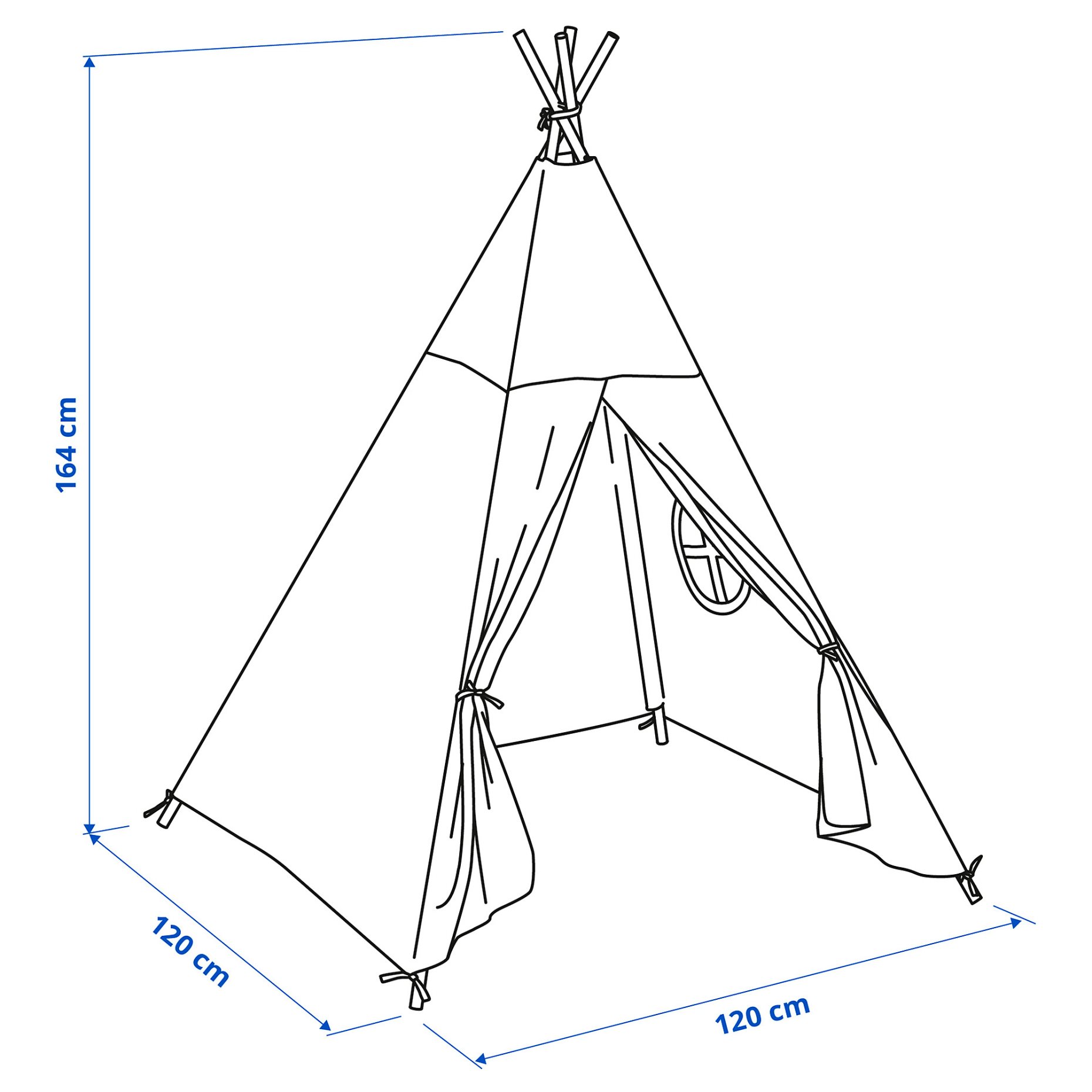HÖVLIG, childrens tent, 906.414.37