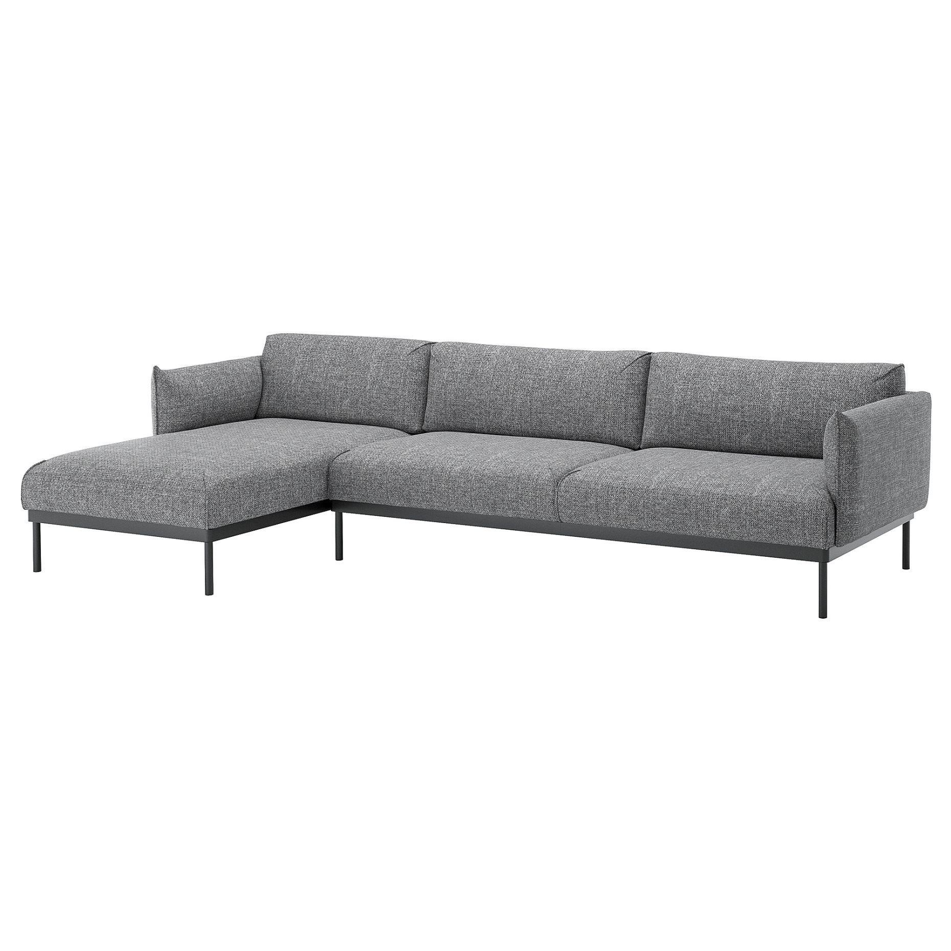 ÄPPLARYD, 4-seat sofa with chaise longue, 994.295.35