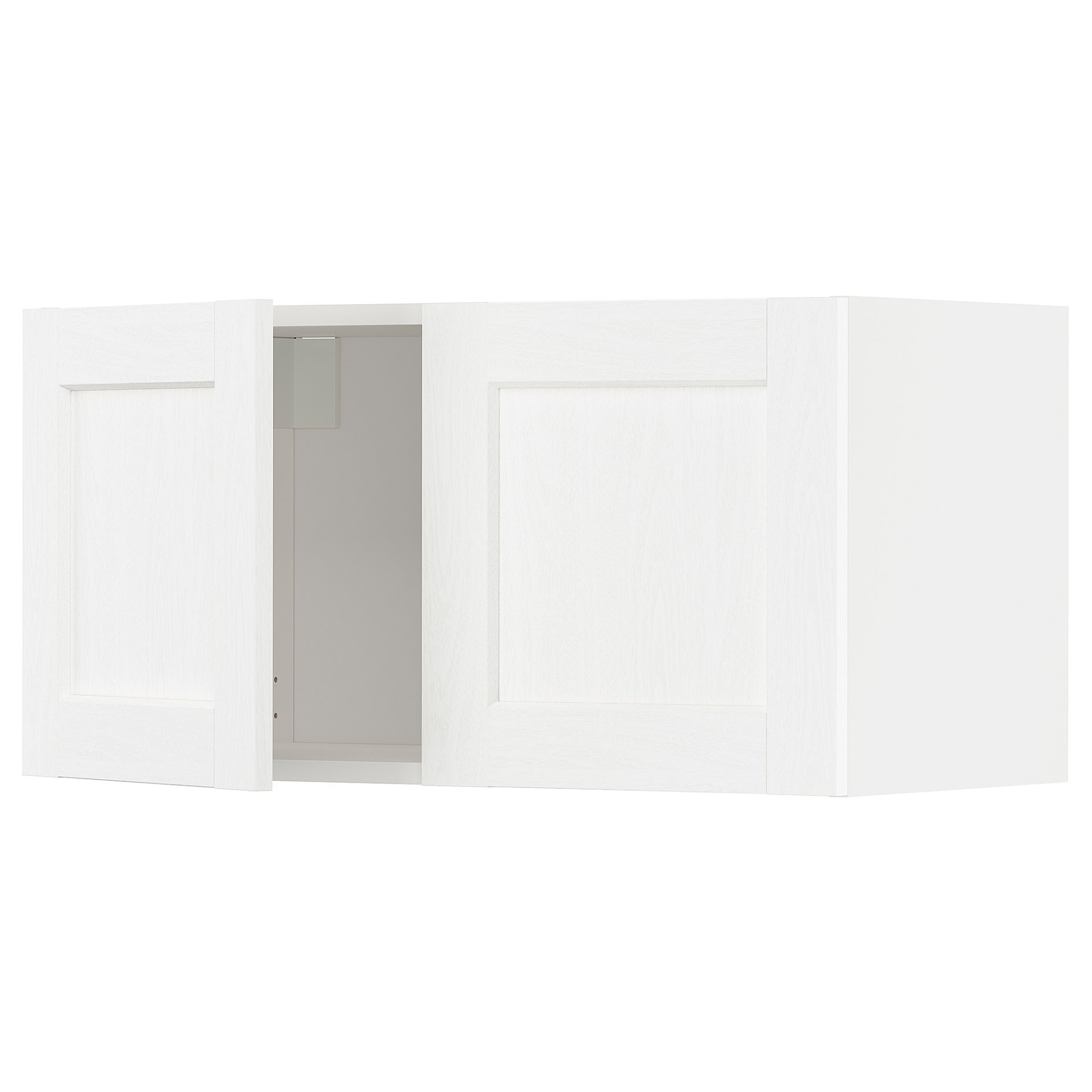 METOD, wall cabinet with 2 doors, 80x40 cm, 994.734.63