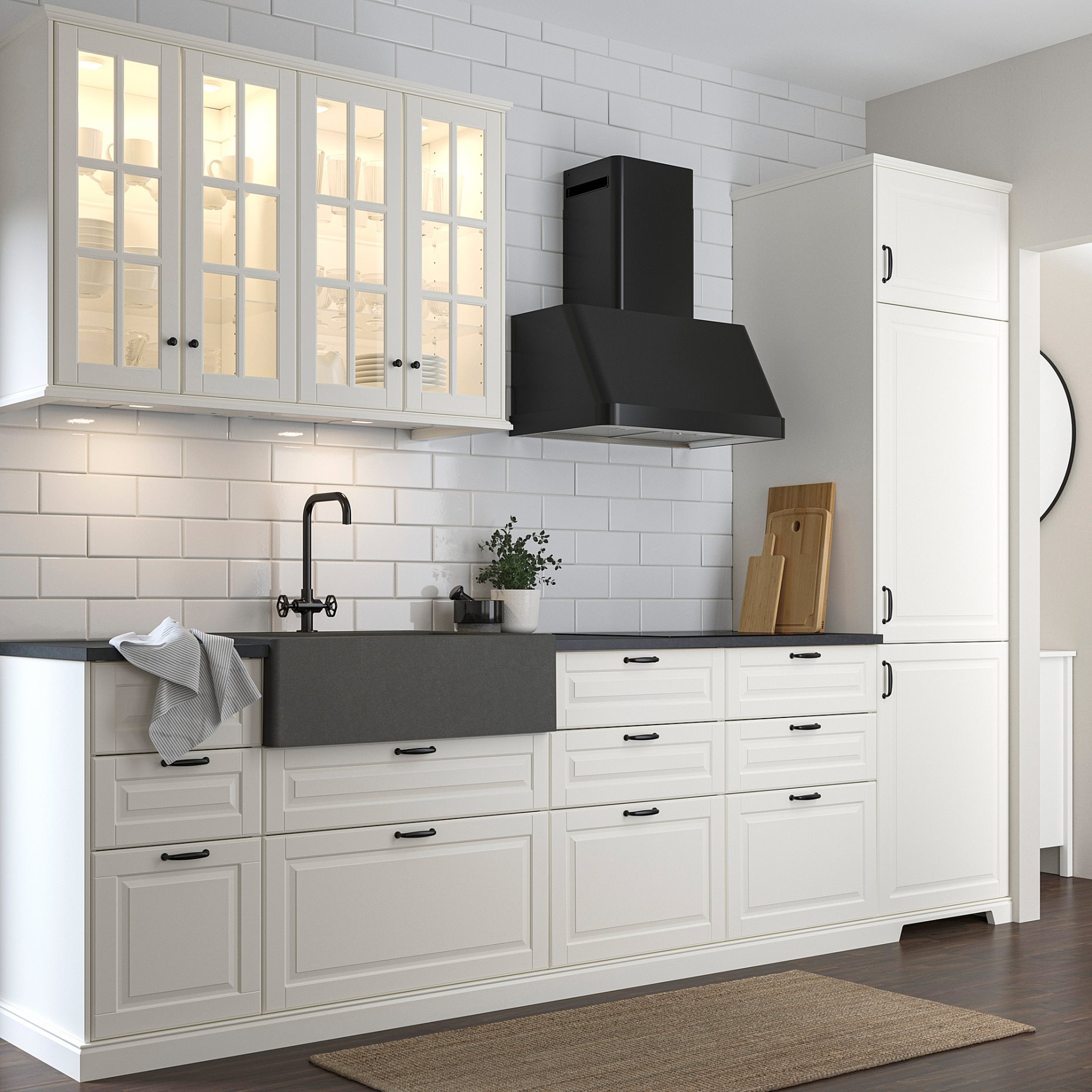 TALLSJÖN, sink bowl with visible front, 80x65 cm, 994.913.63