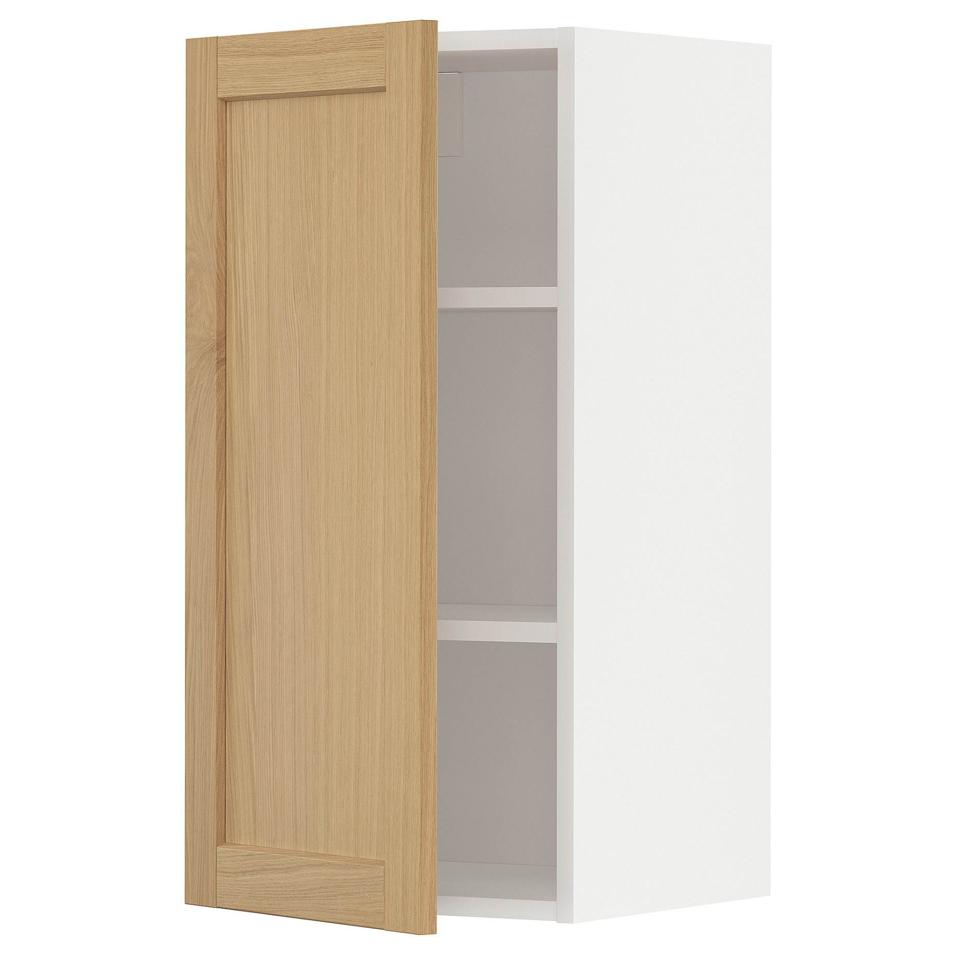 METOD, wall cabinet with shelves, 40x80 cm, 995.093.39