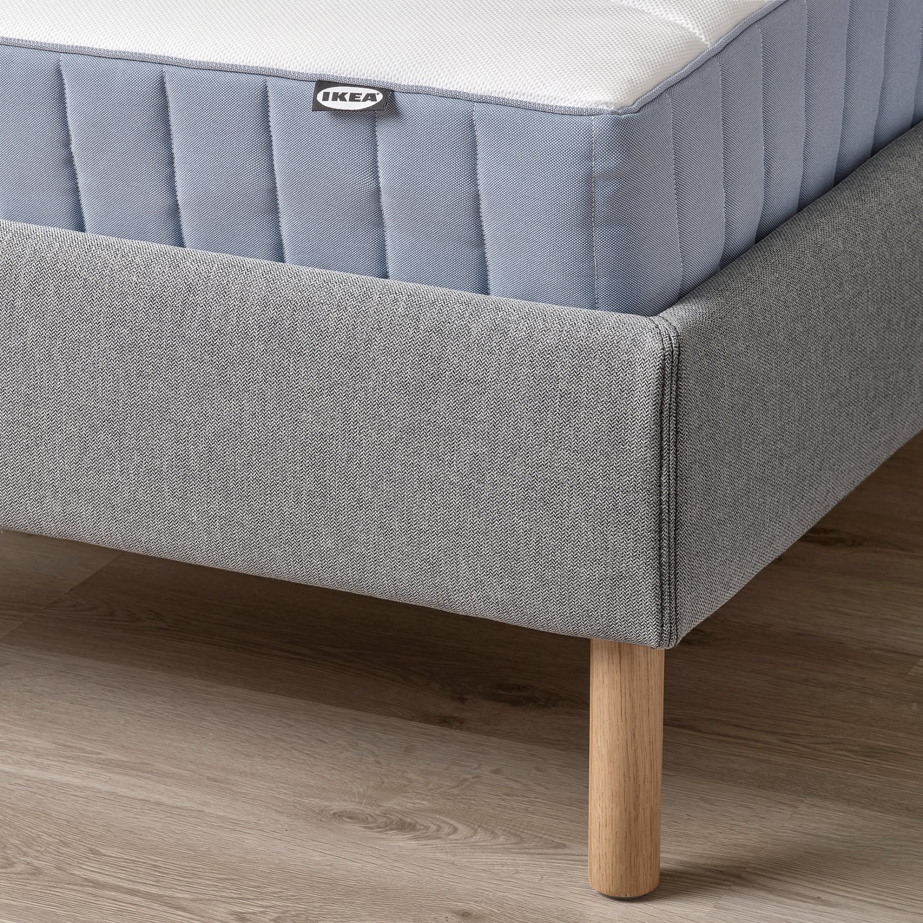TÄRNKULLEN, upholstered bed frame, 160x200 cm, 995.692.05
