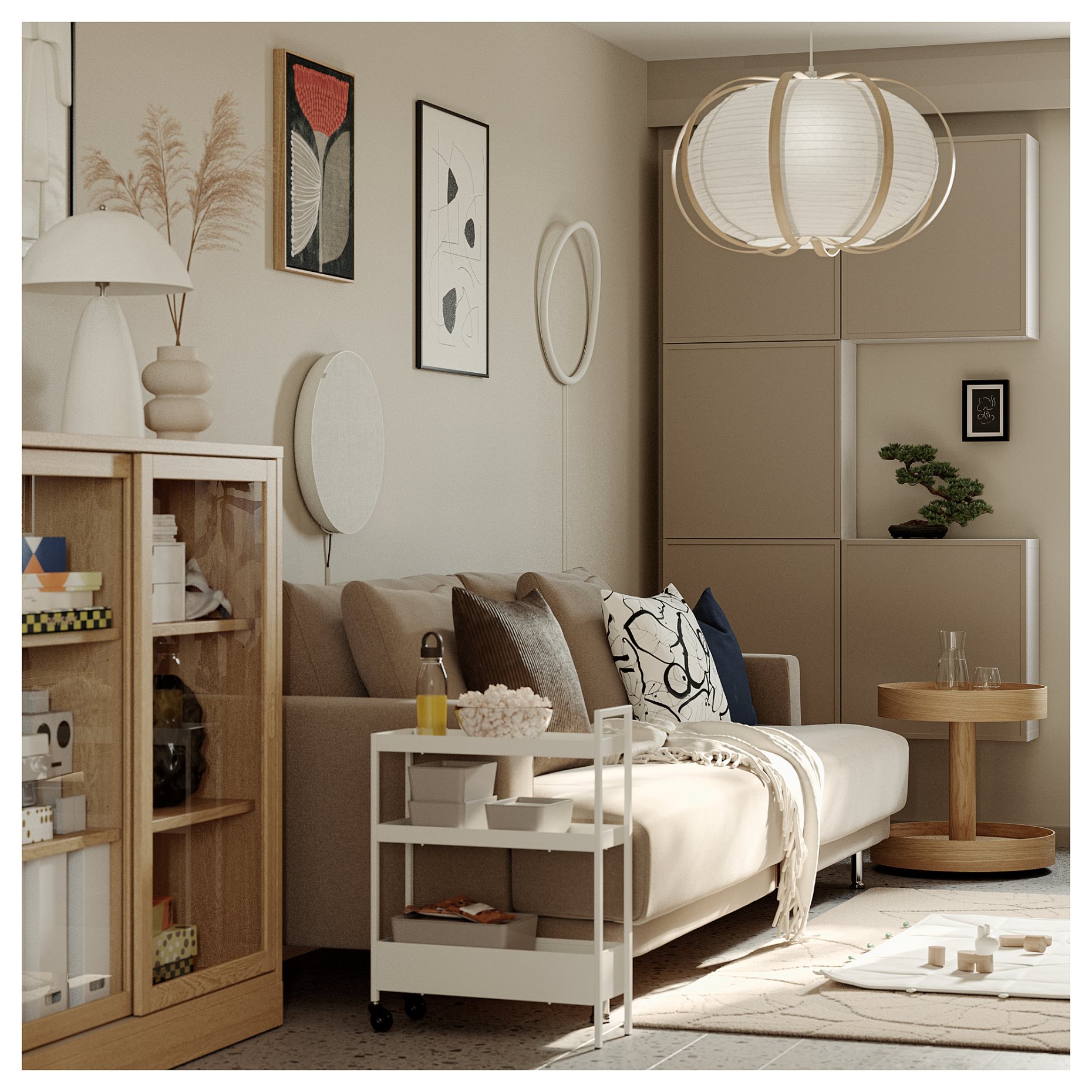 UPPÅKRA, 3-seat modular sofa, 995.986.70