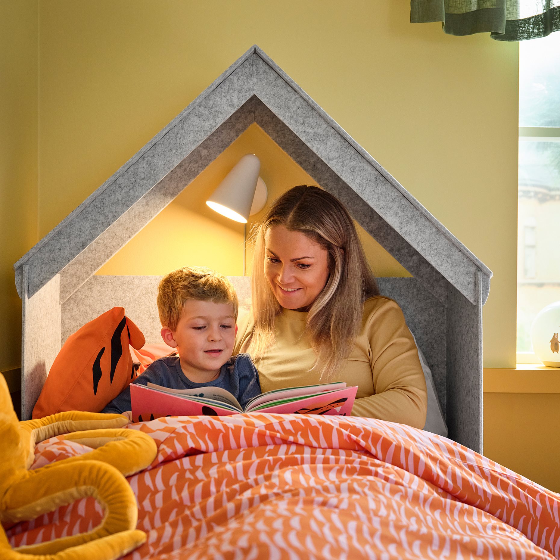 SLÄKT, σκελετός κρεβατιού με αξεσουάρ κρεβατιού, 90x200 cm, 996.084.19