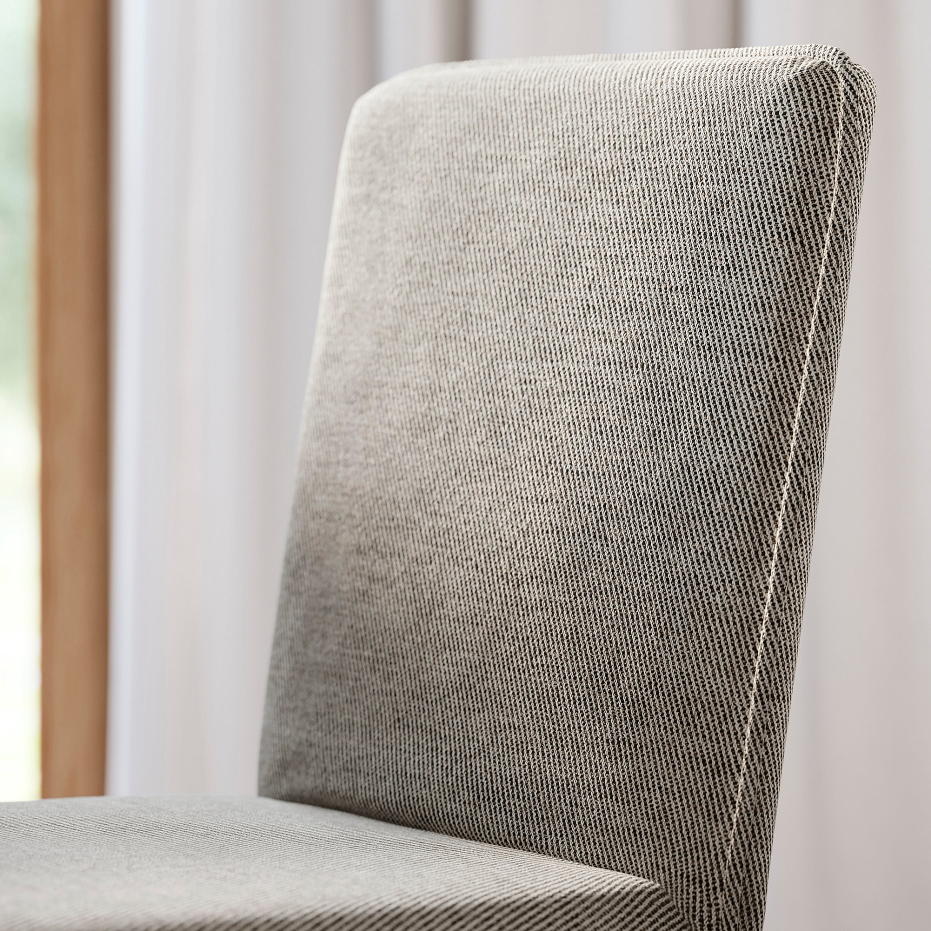 TONSTAD/TONSTAD, τραπέζι και 4 καρέκλες, 140/196x85 cm, 996.123.79