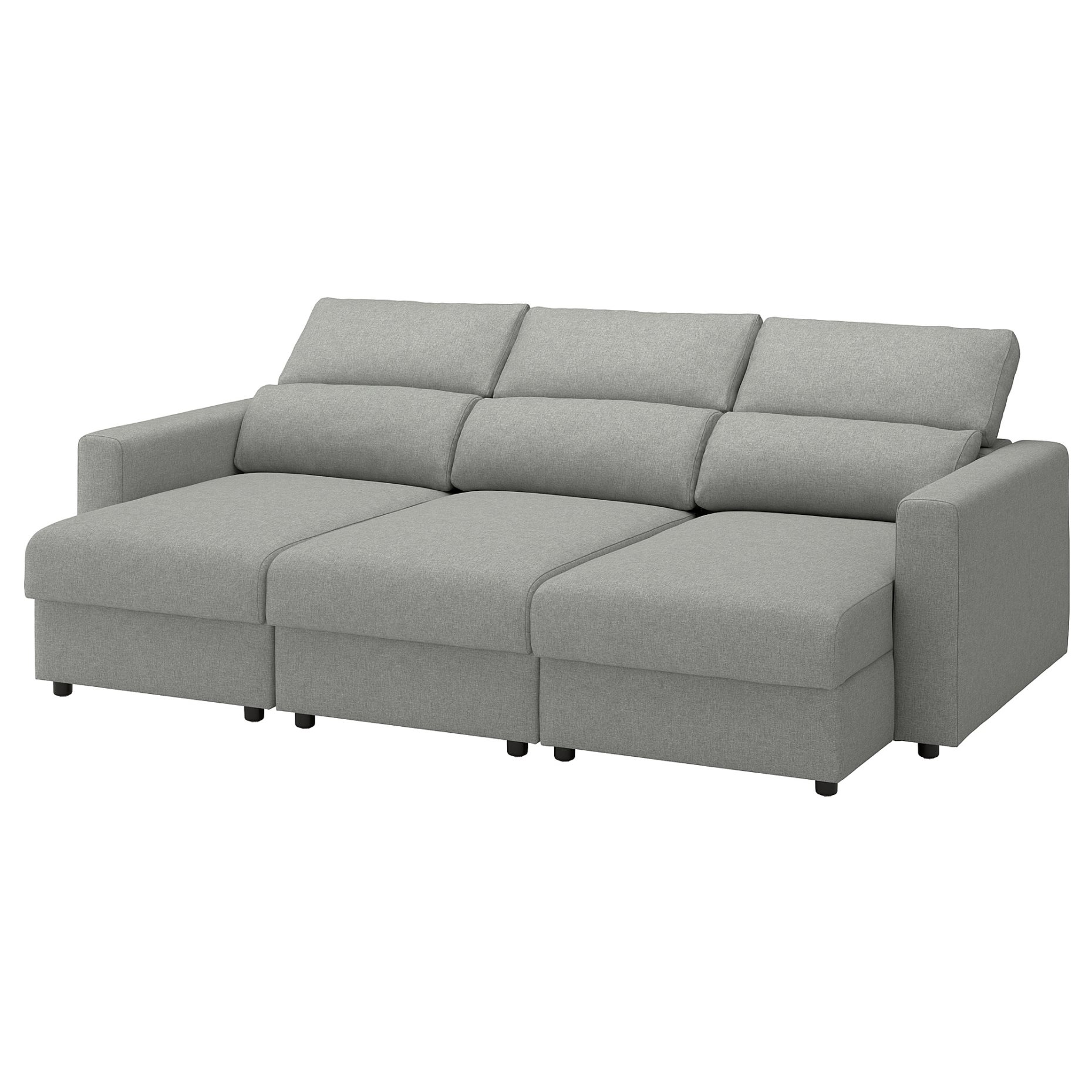 MALMKÖPING, 3-seat sofa with chaise longue, 996.268.14