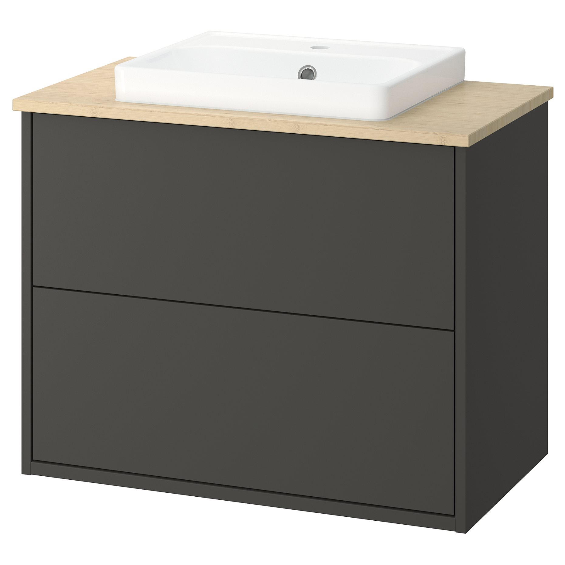 HAVBACK/ORRSJON, wash-stand with drawers/wash-basin, 82x49x71 cm, 996.292.85