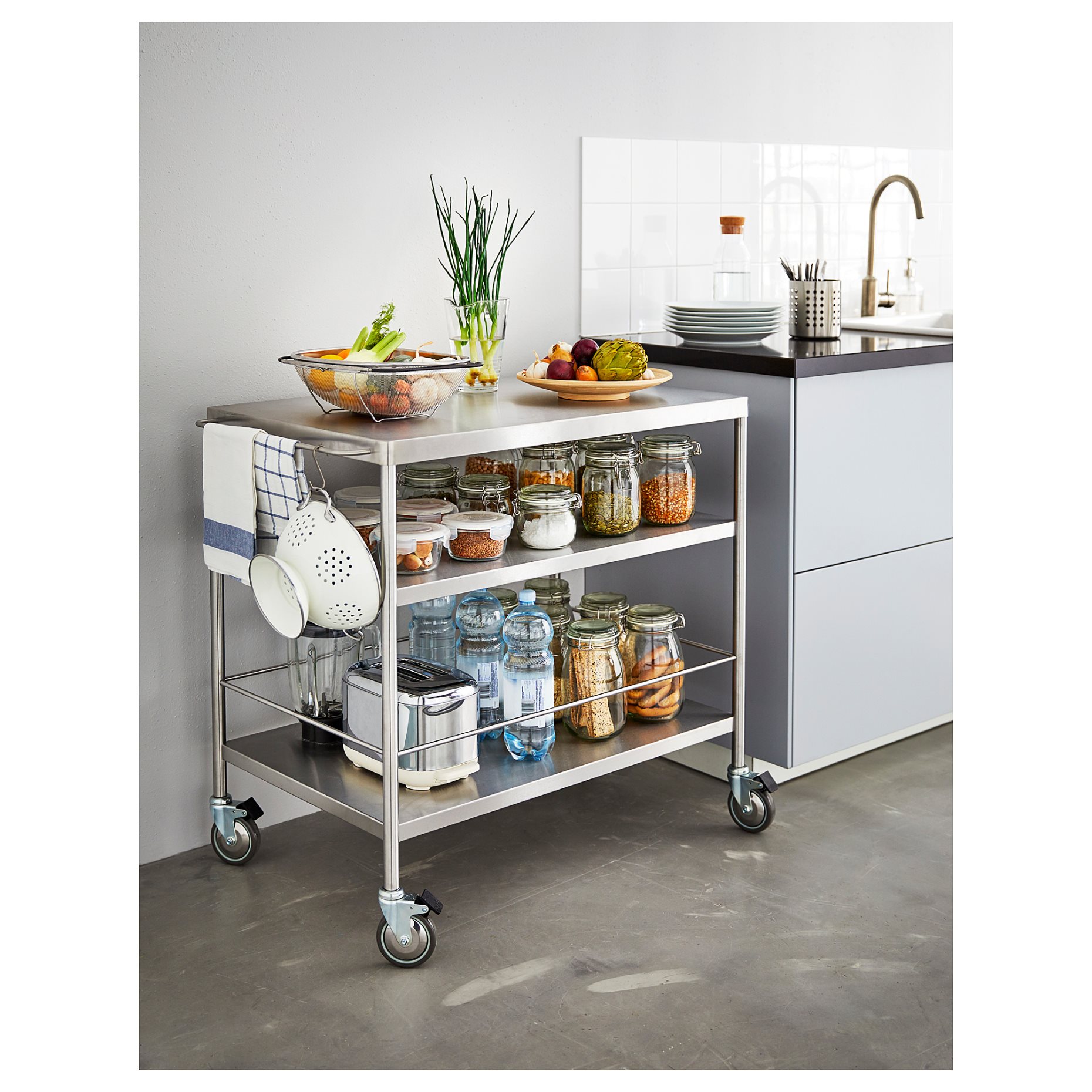 FLYTTA, kitchen trolley, 000.584.87