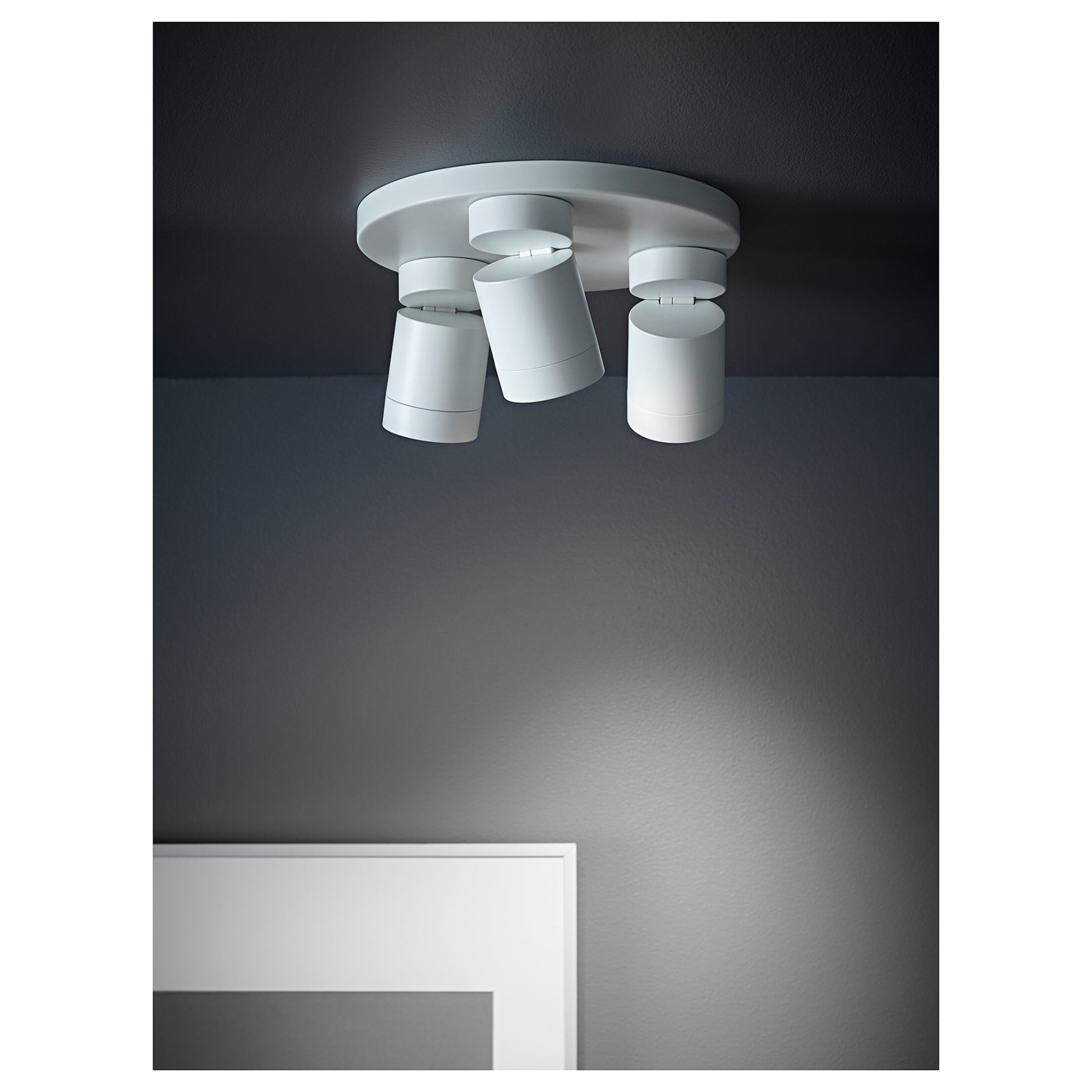 NYMÅNE, φωτιστικό οροφής, 3 σποτς, 003.362.67