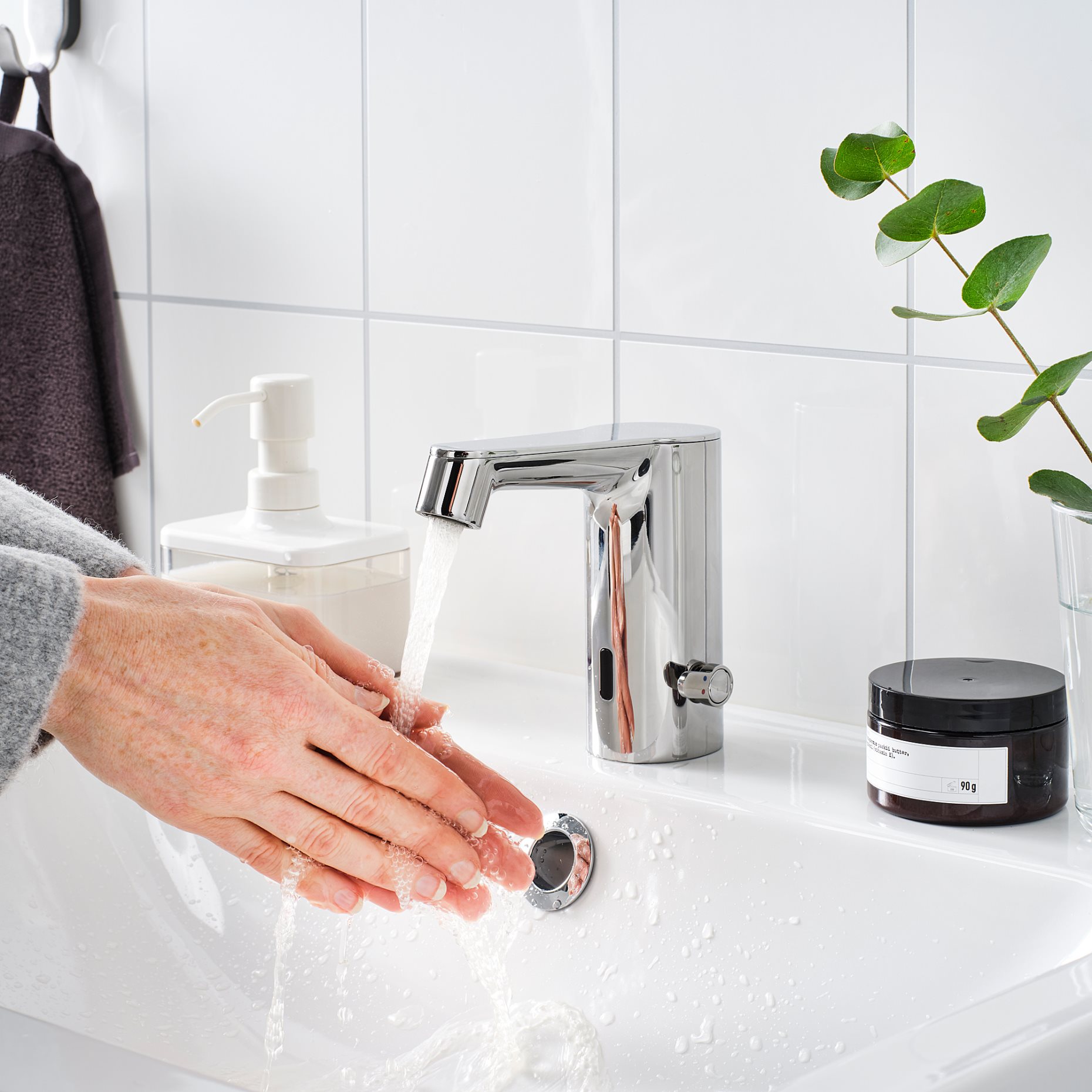 BROGRUND, μπαταρία νιπτήρα με αισθητήρα, 004.233.54