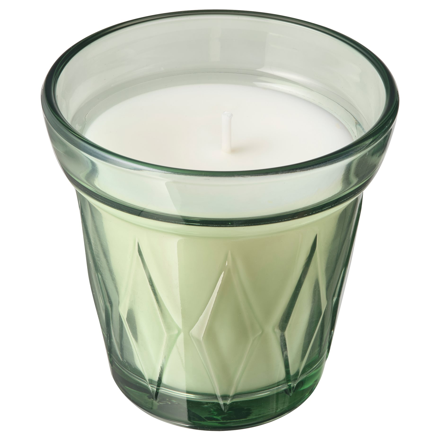 VÄLDOFT, αρωματικό κερί σε ποτήρι, πρωινή δροσιά, 004.422.96