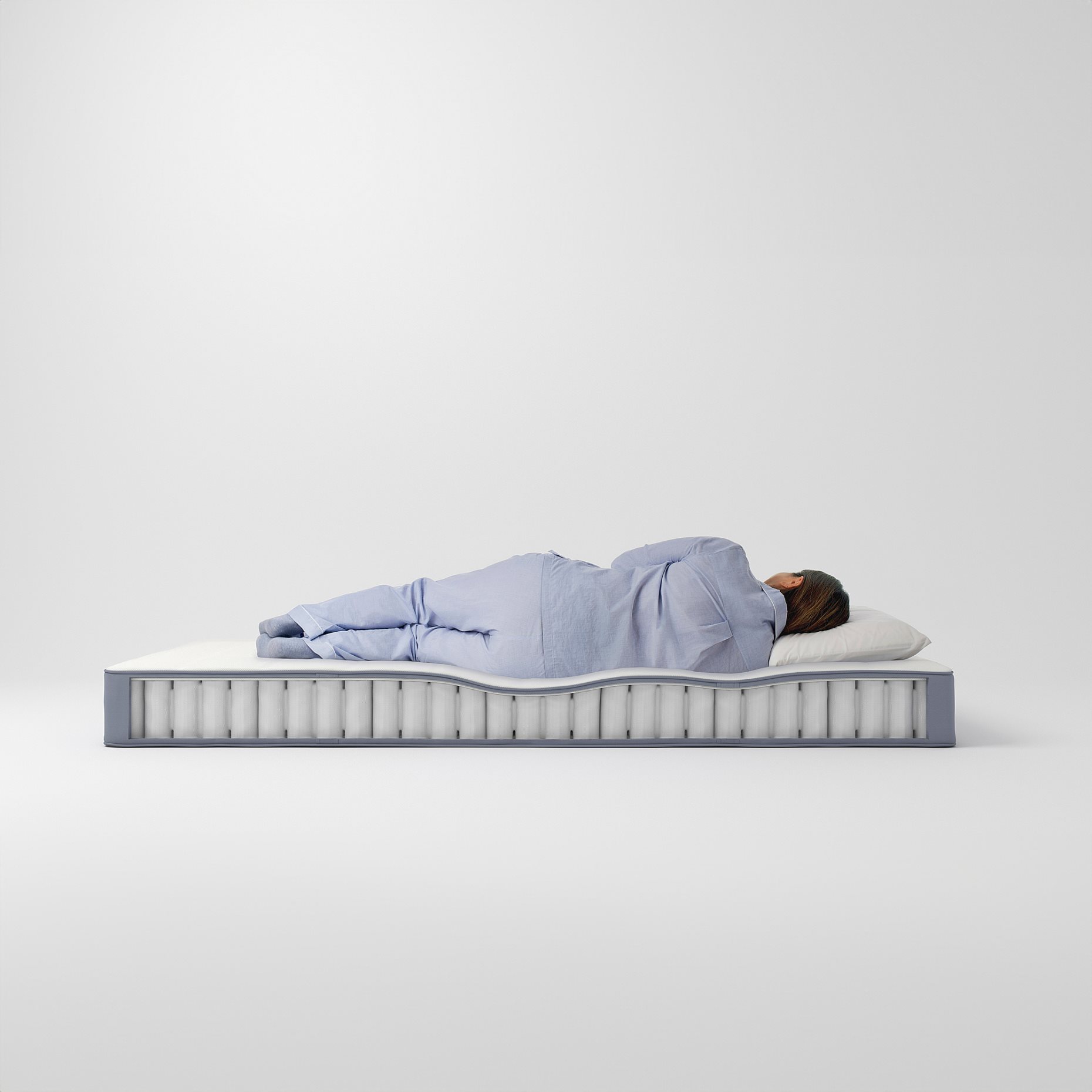 VESTERÖY, pocket sprung mattress/extra firm, 140x200 cm, 004.700.53