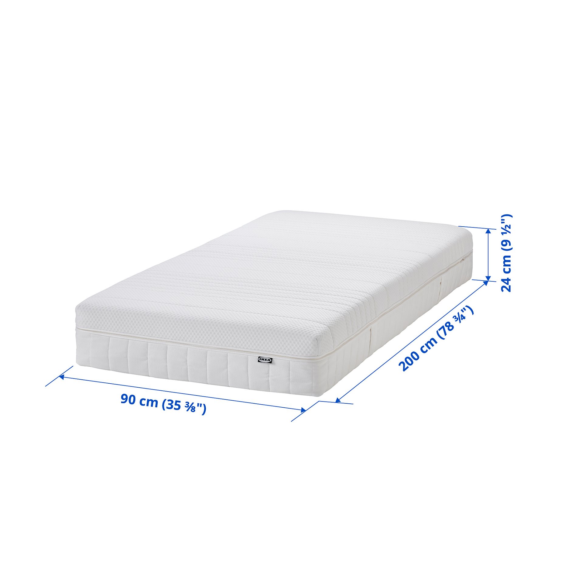 ÅNNELAND, foam mattress/firm, 90x200 cm, 004.817.30