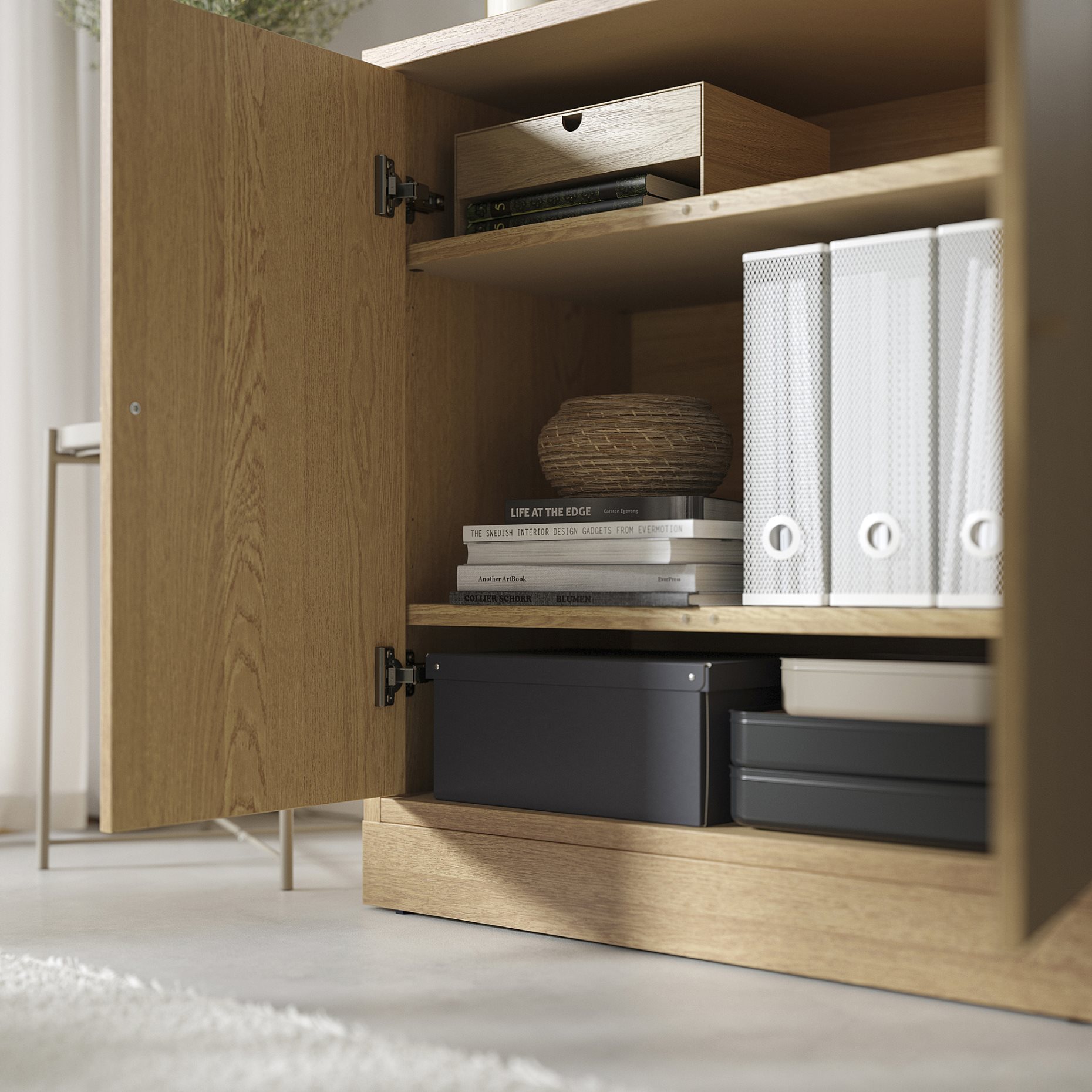 TONSTAD, cabinet with door, 82x47x90 cm, 004.892.36