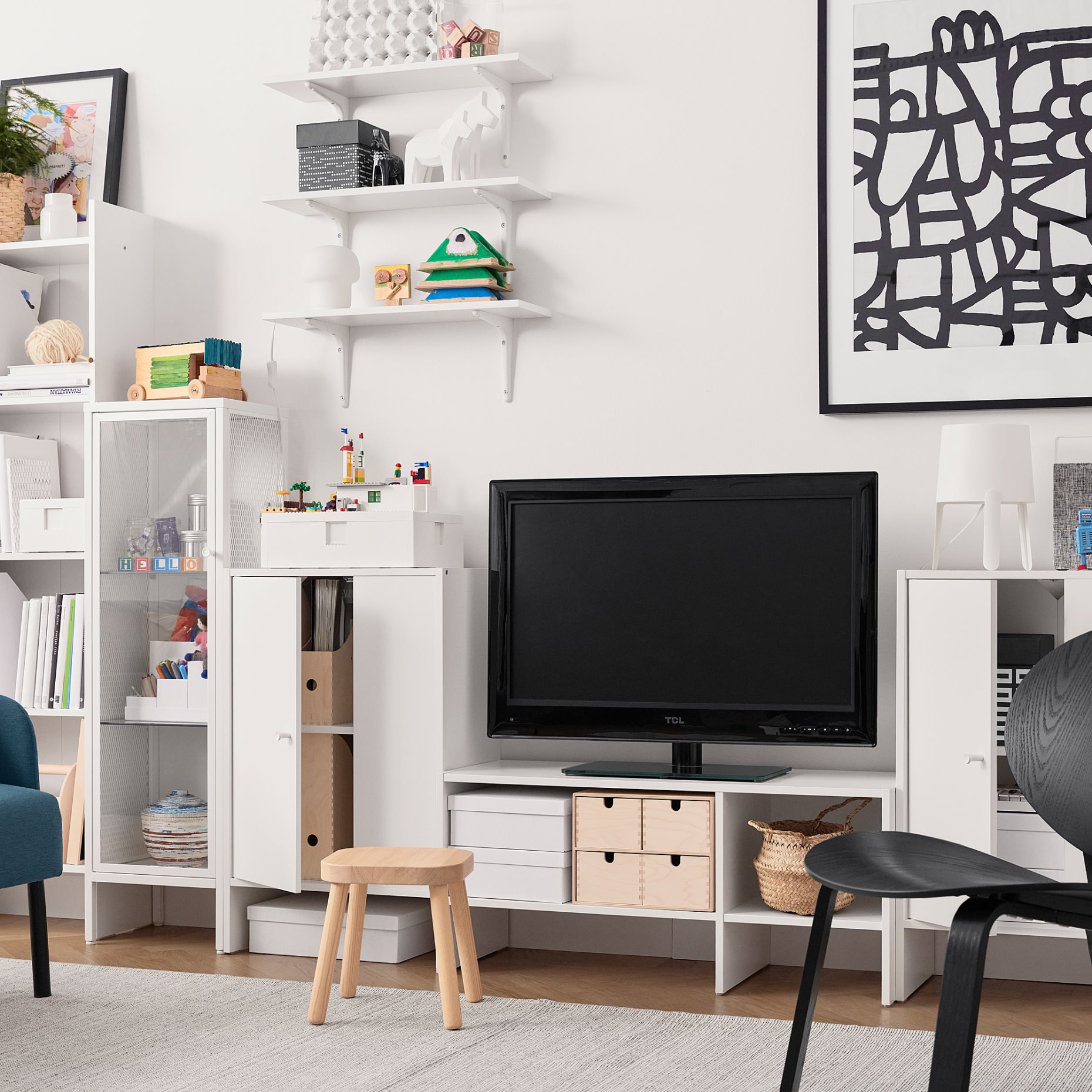 BAGGEBO, έπιπλο TV, 90x35x40 cm, 004.963.50