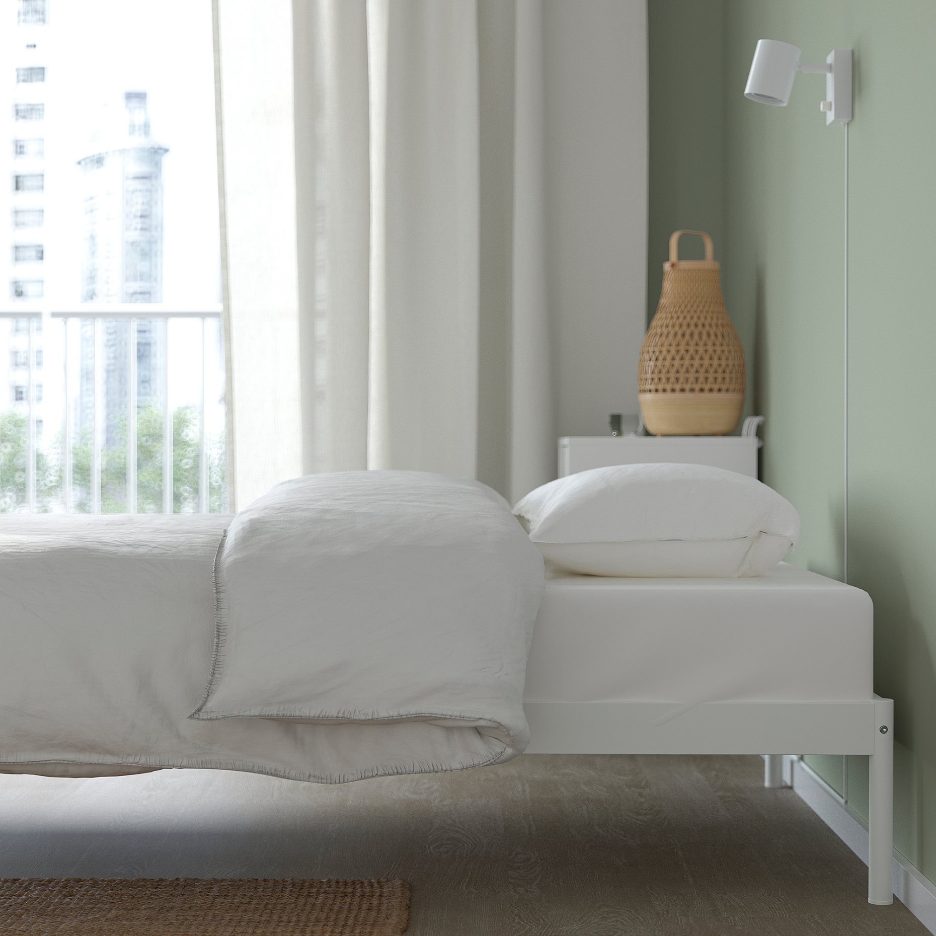 VEVELSTAD, bed frame, 120x200 cm, 005.182.72