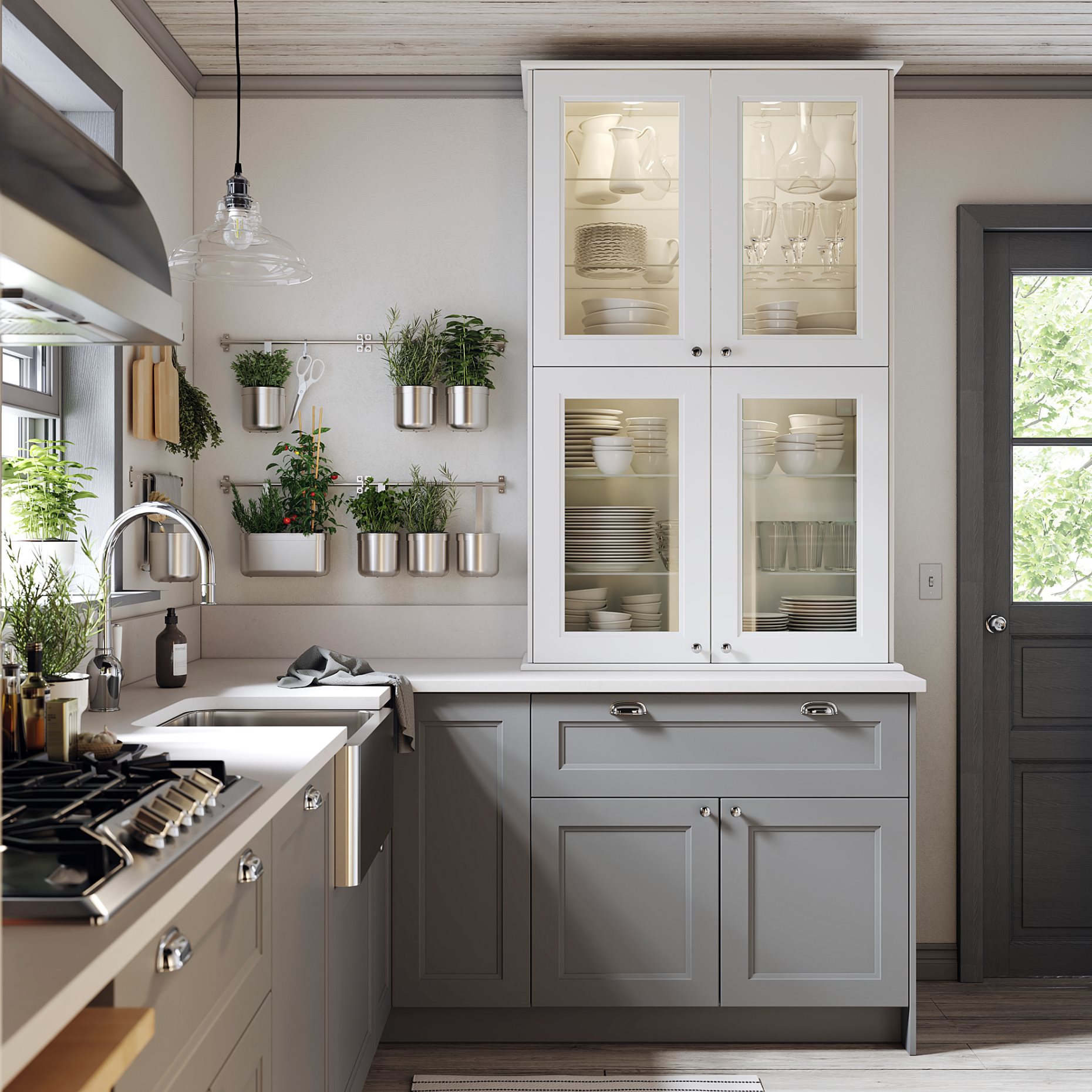 MITTLED, σποτ με ενσωματωμένο φωτισμό LED/συμβατός με ροοστάτη, 005.286.62