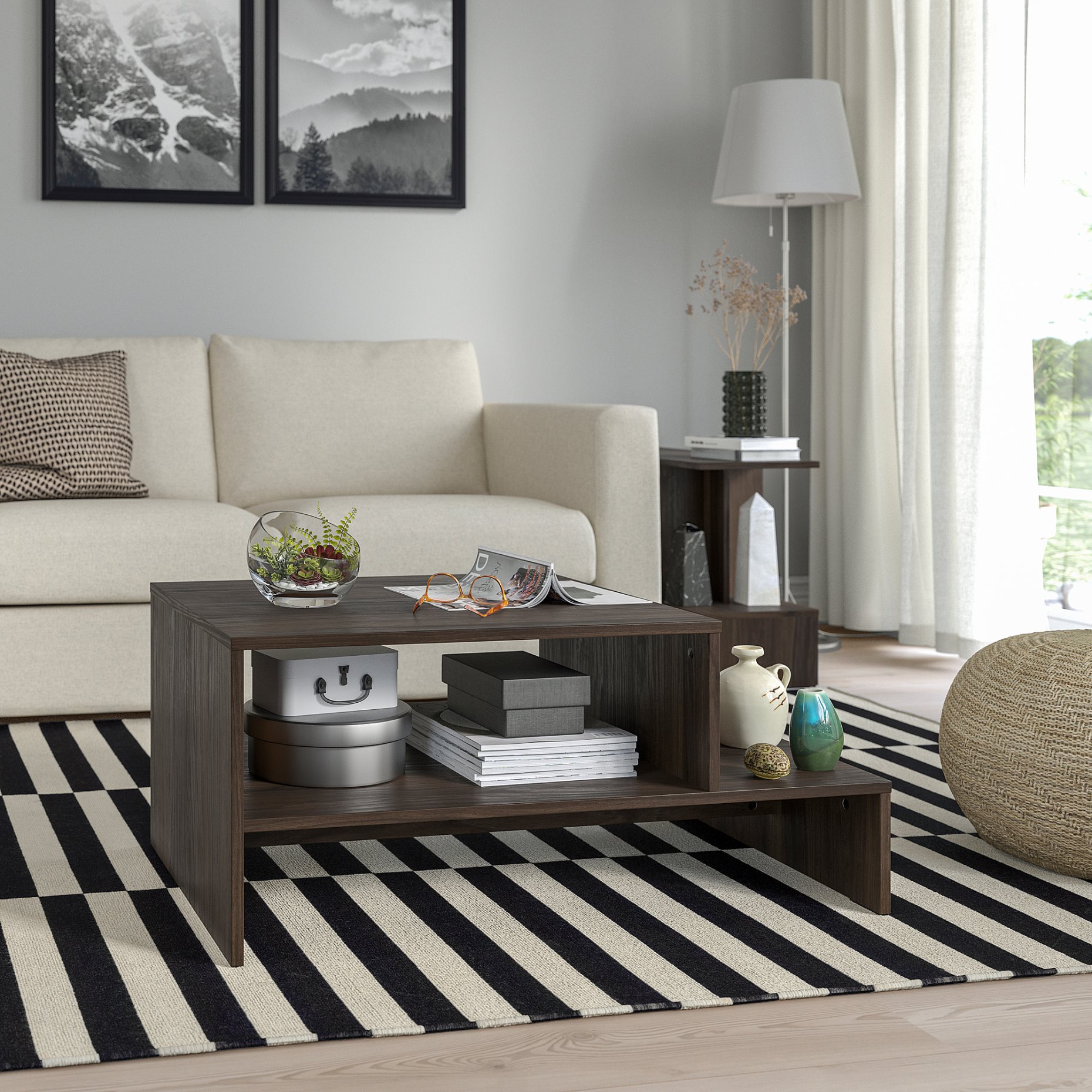 HOLMERUD, coffee table, 90x55 cm, 005.414.18
