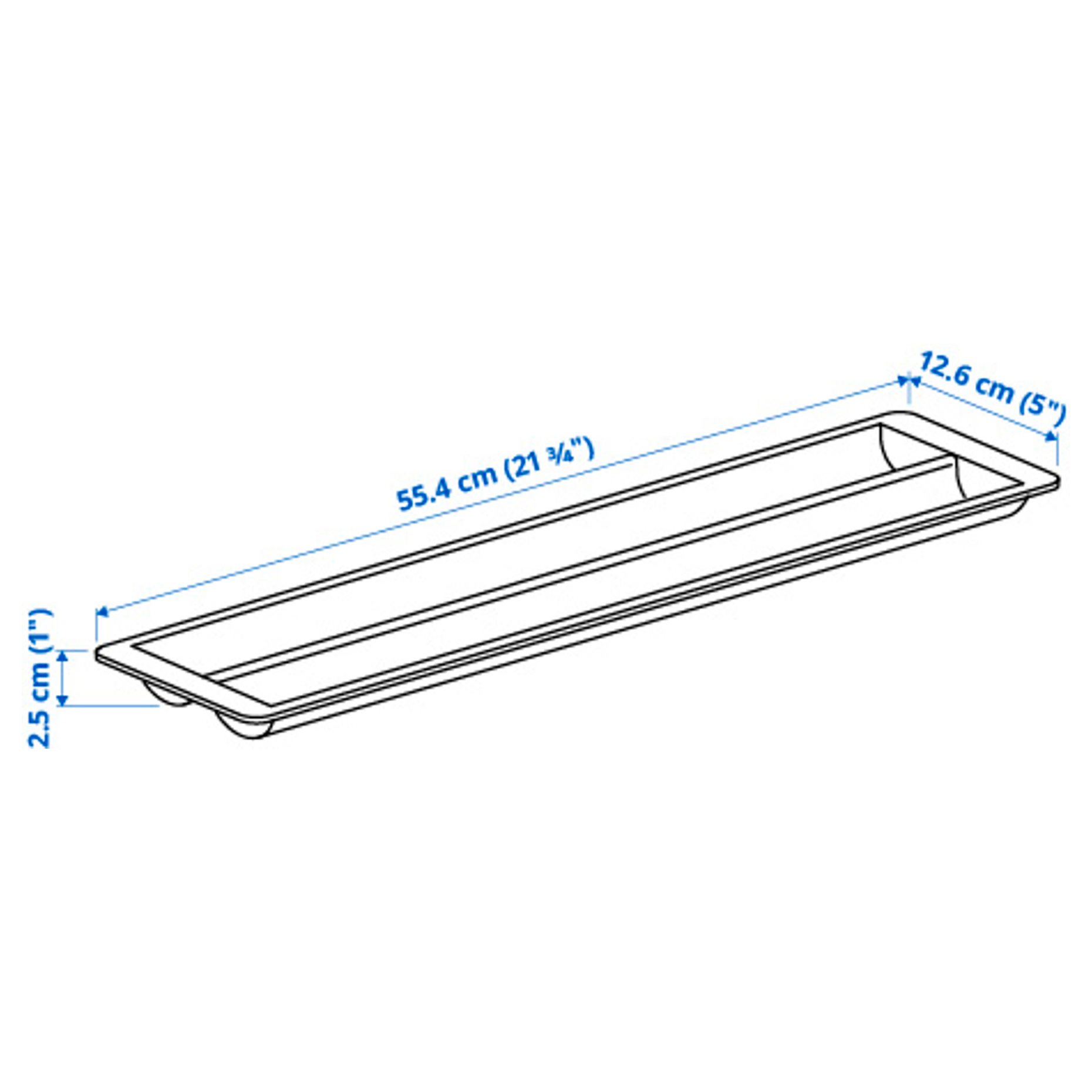 UPPDATERA, συρόμενο διαχωριστικό για συρτάρι, 60 cm, 005.441.86