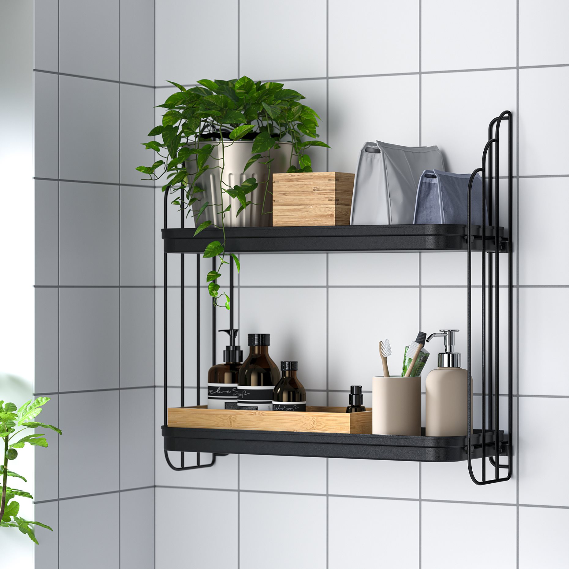 APOTEKARE, wall shelf, 50x52 cm, 005.501.96