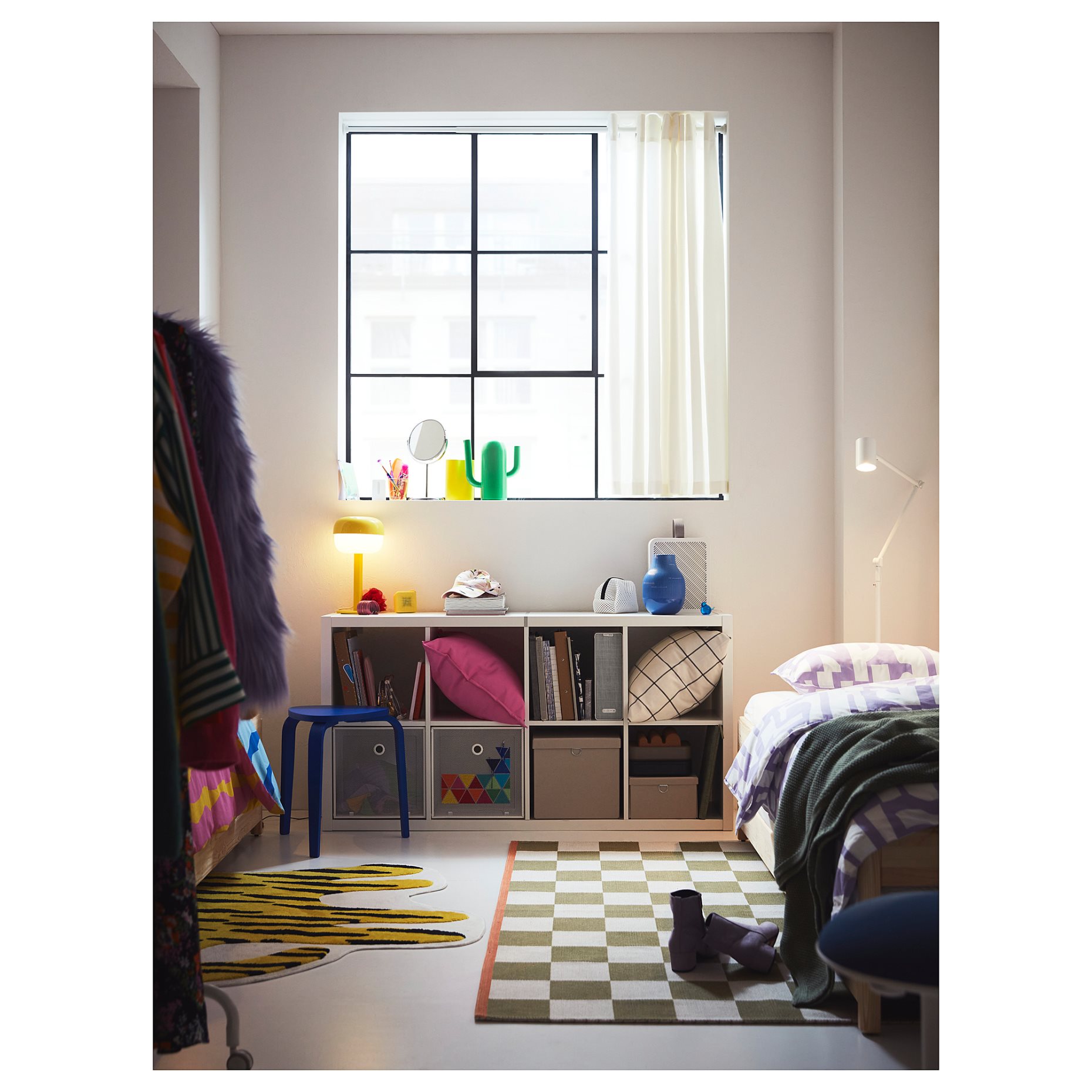 KLASSRUM, rug flatwoven, 133x195 cm, 005.558.63
