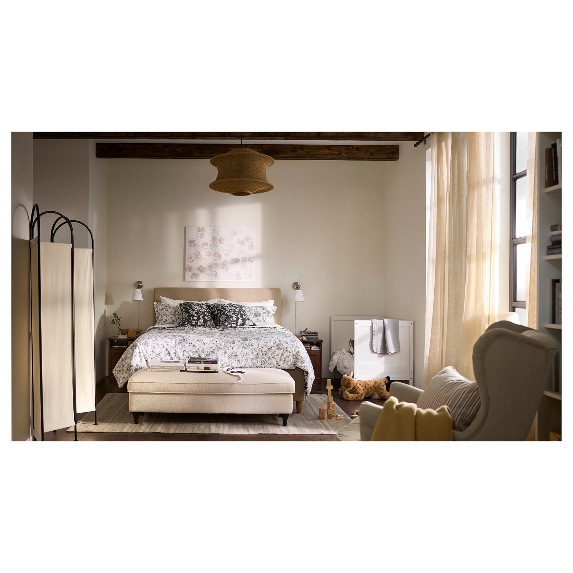 HALLEBRACKA, sheer curtains 1 pair, 145x300 cm, 005.568.48