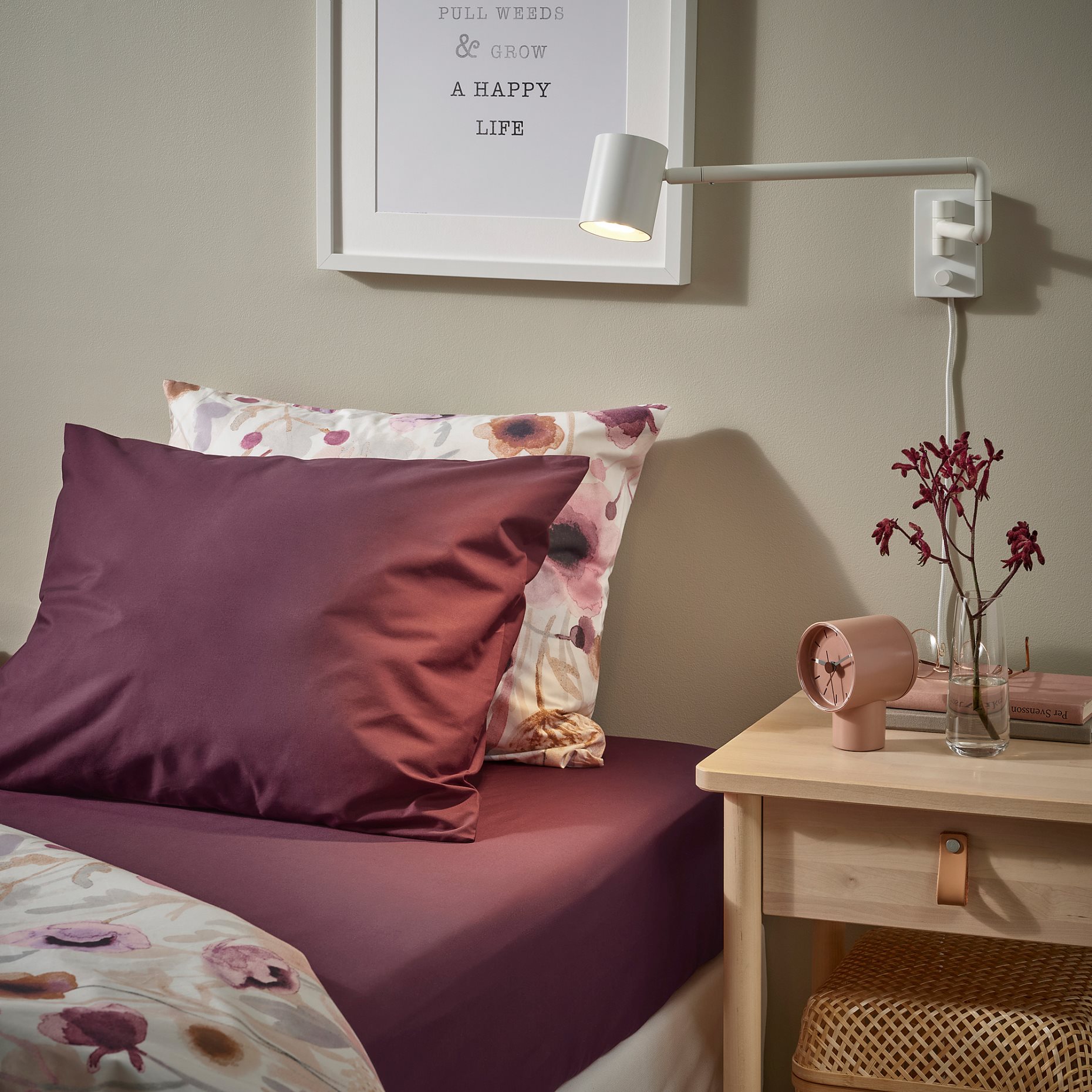 ULLVIDE, fitted sheet, 120x200 cm, 005.580.79