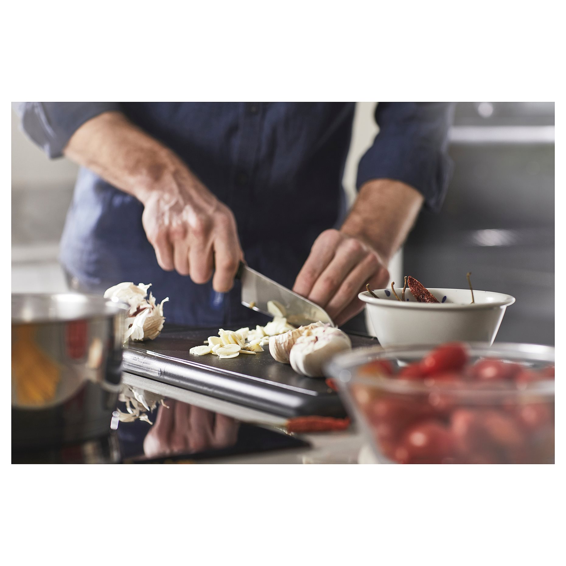 SLATROCKA, 4-piece cookware kit with detachable handle, 005.605.86