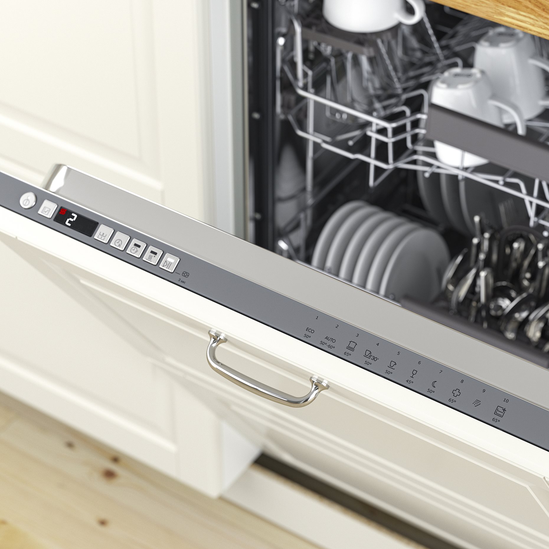 RAGLANDA, integrated dishwasher/IKEA 500, 60 cm, 005.680.35