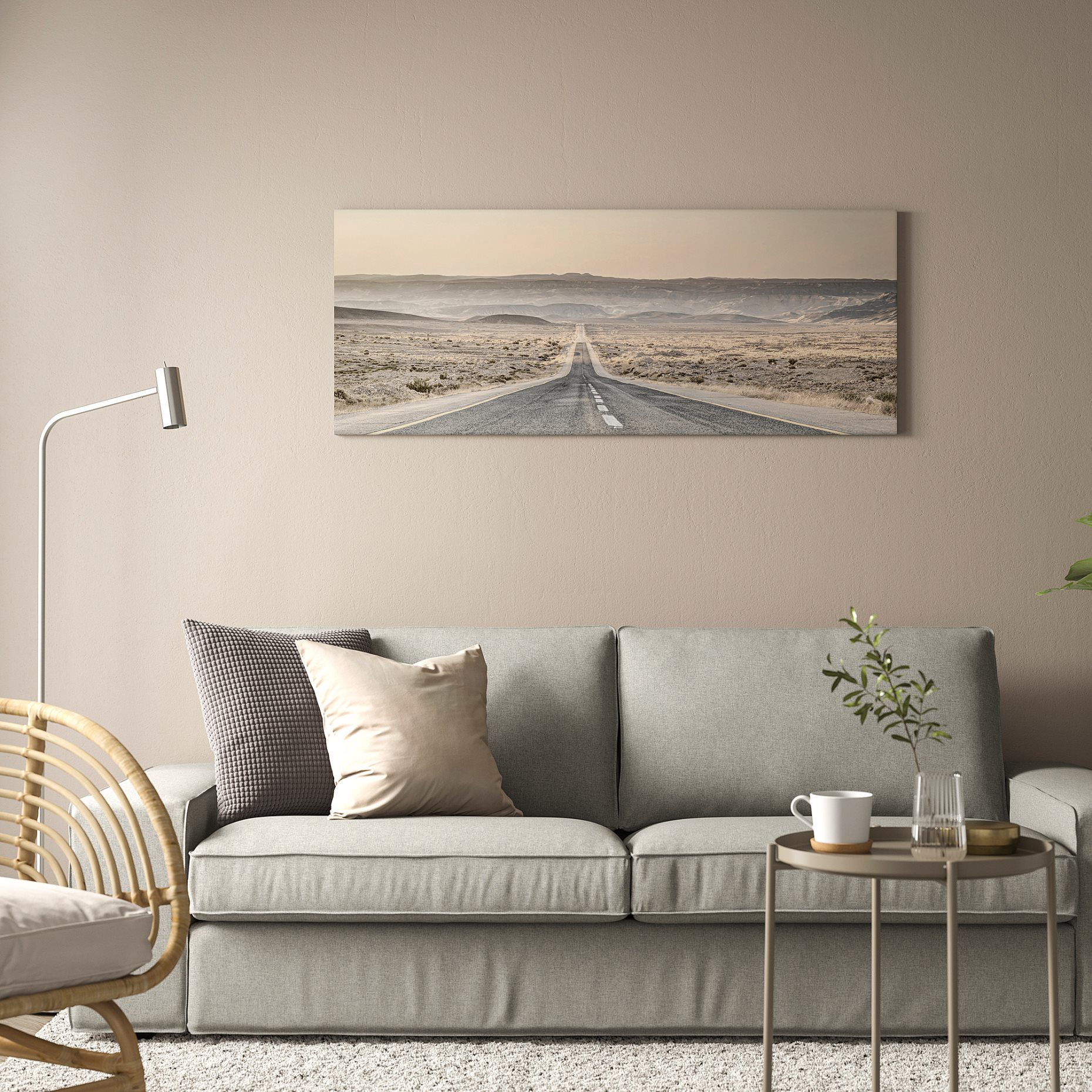 PJÄTTERYD, picture/focused highway, 140x56 cm, 005.681.20