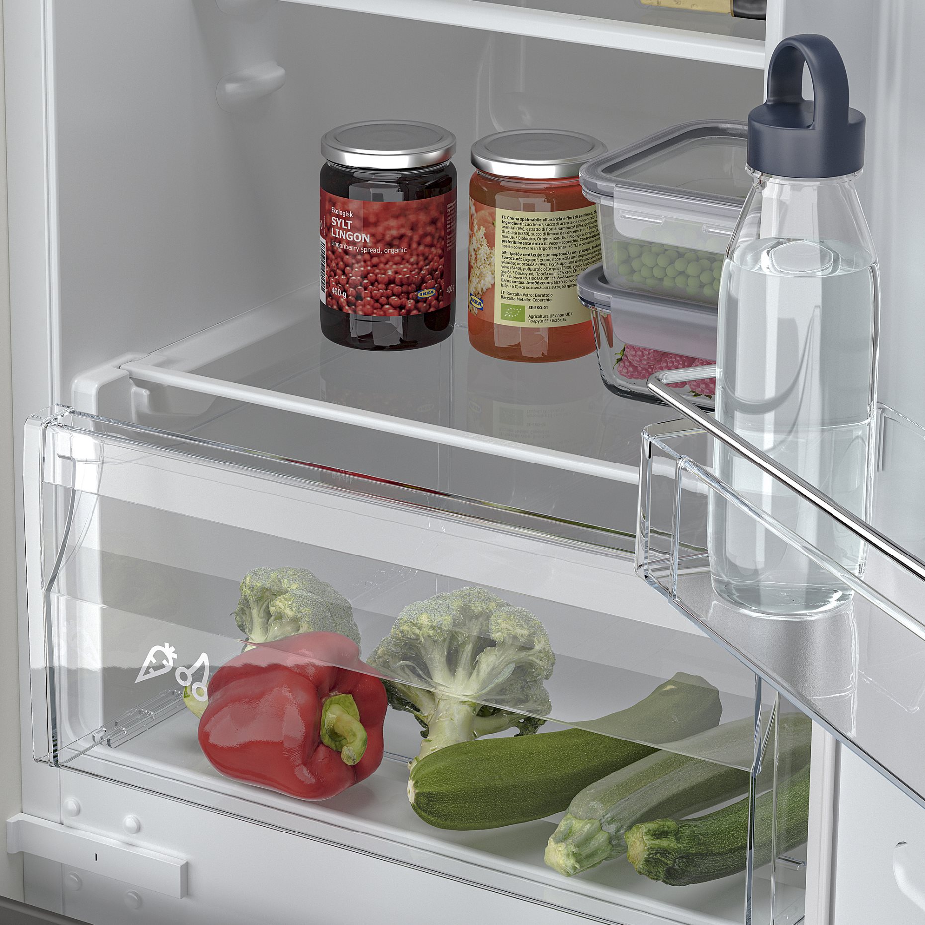 TINAD, ψυγείο/καταψύκτης εντοιχιζόμενος/IKEA 500, 210/79 l, 005.728.72