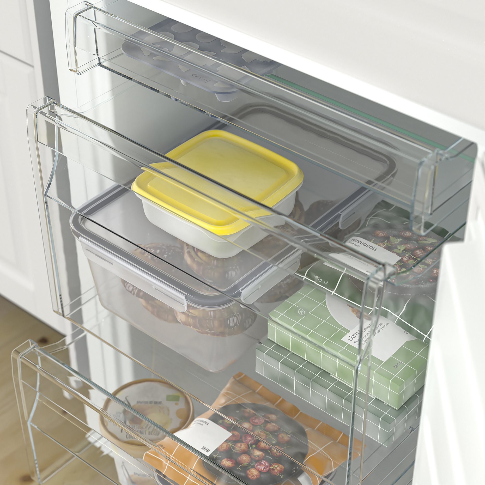 TINAD, ψυγείο/καταψύκτης εντοιχιζόμενος/IKEA 500, 210/79 l, 005.728.72