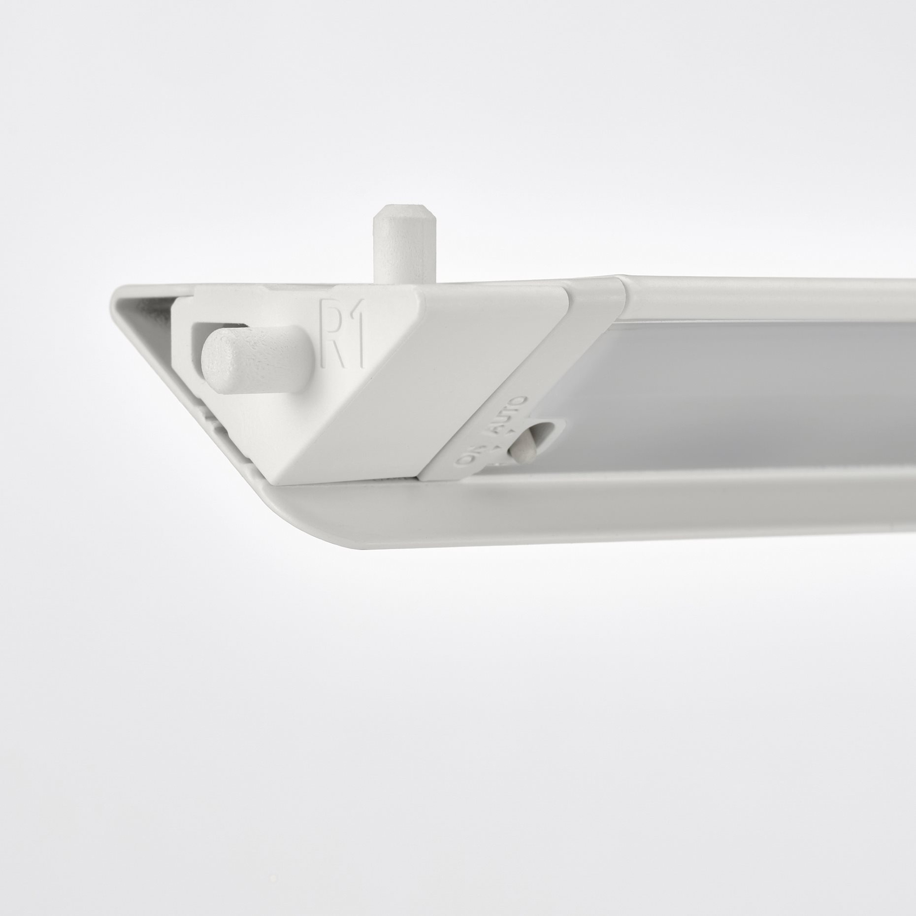 ÖVERSIDAN, wardrobe strip with built-in LED light source with sensor/dimmable, 46 cm, 005.892.69