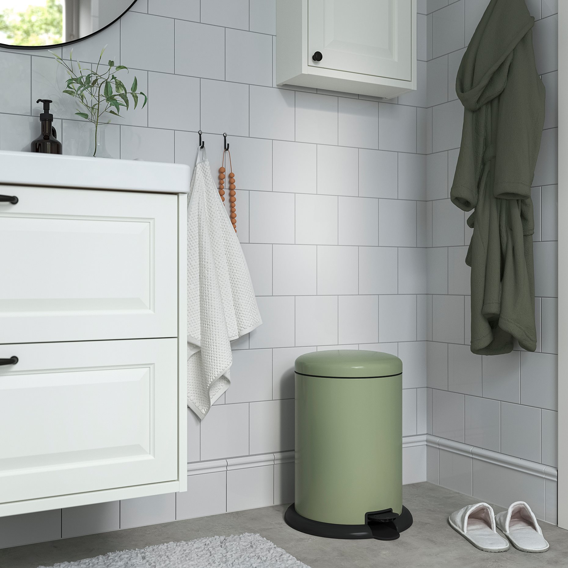 GÅNGSKYFFEL, pedal bin, 18 l, 005.953.88