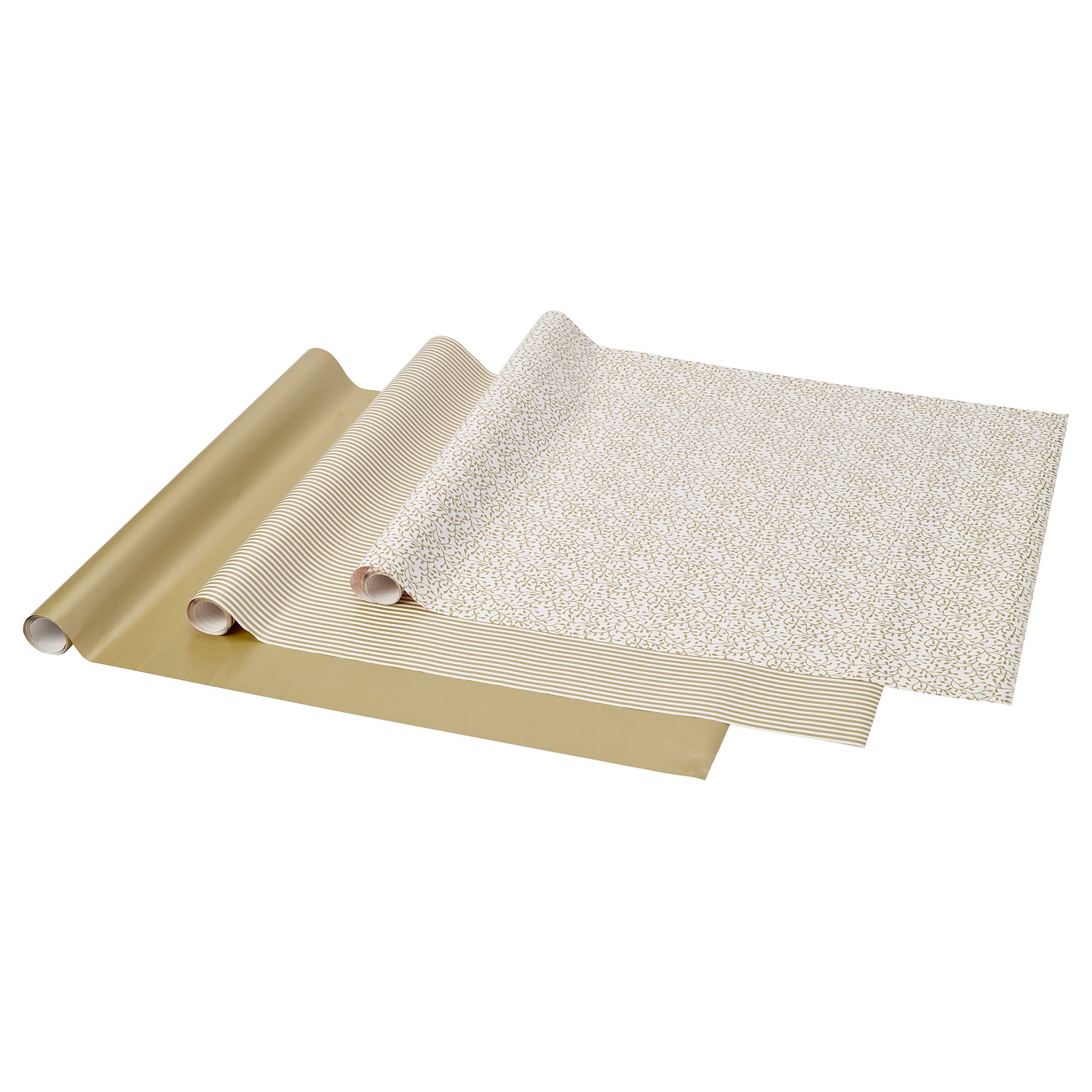 VINTERFINT, gift wrap roll/3 pack, 3x0.7 m/2.10 m², 006.029.68