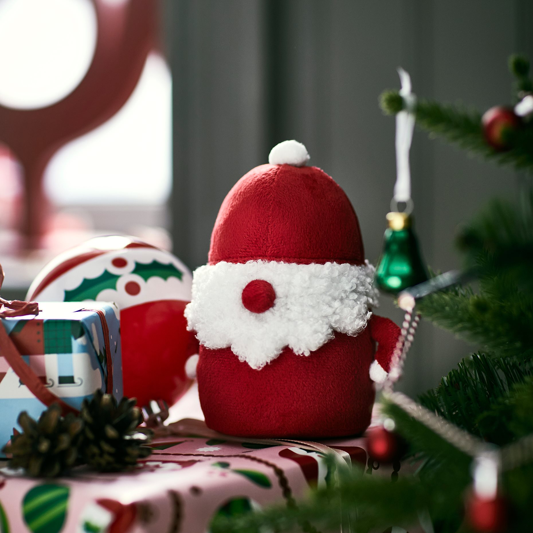 VINTERFINT, decoration Santa Claus, 14 cm, 006.049.91