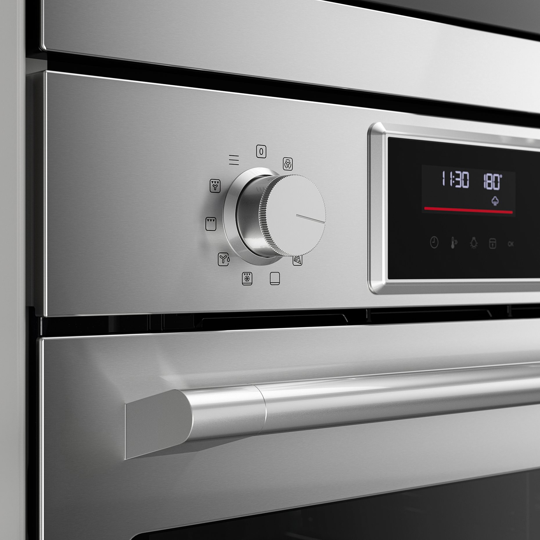 STENABY, true fan oven with added steam function/bake function, IKEA 500, 006.221.36