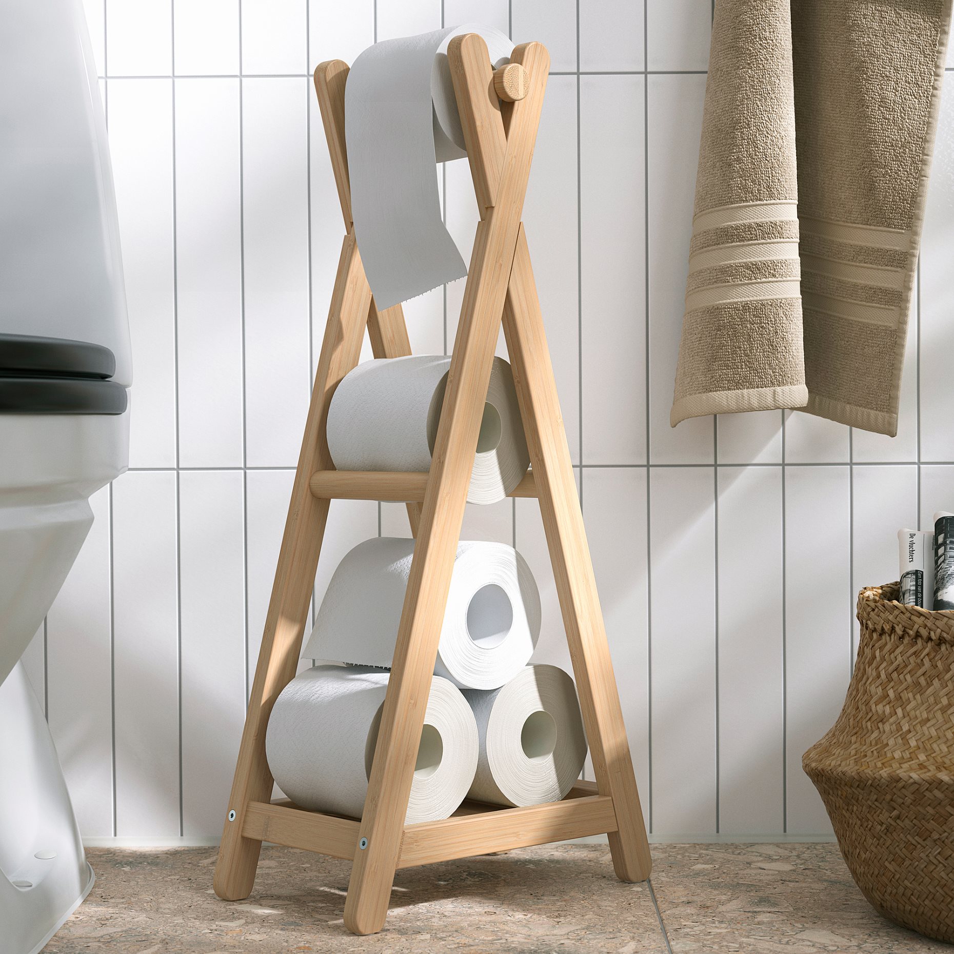 STEGESUND, toilet roll stand, 006.320.22