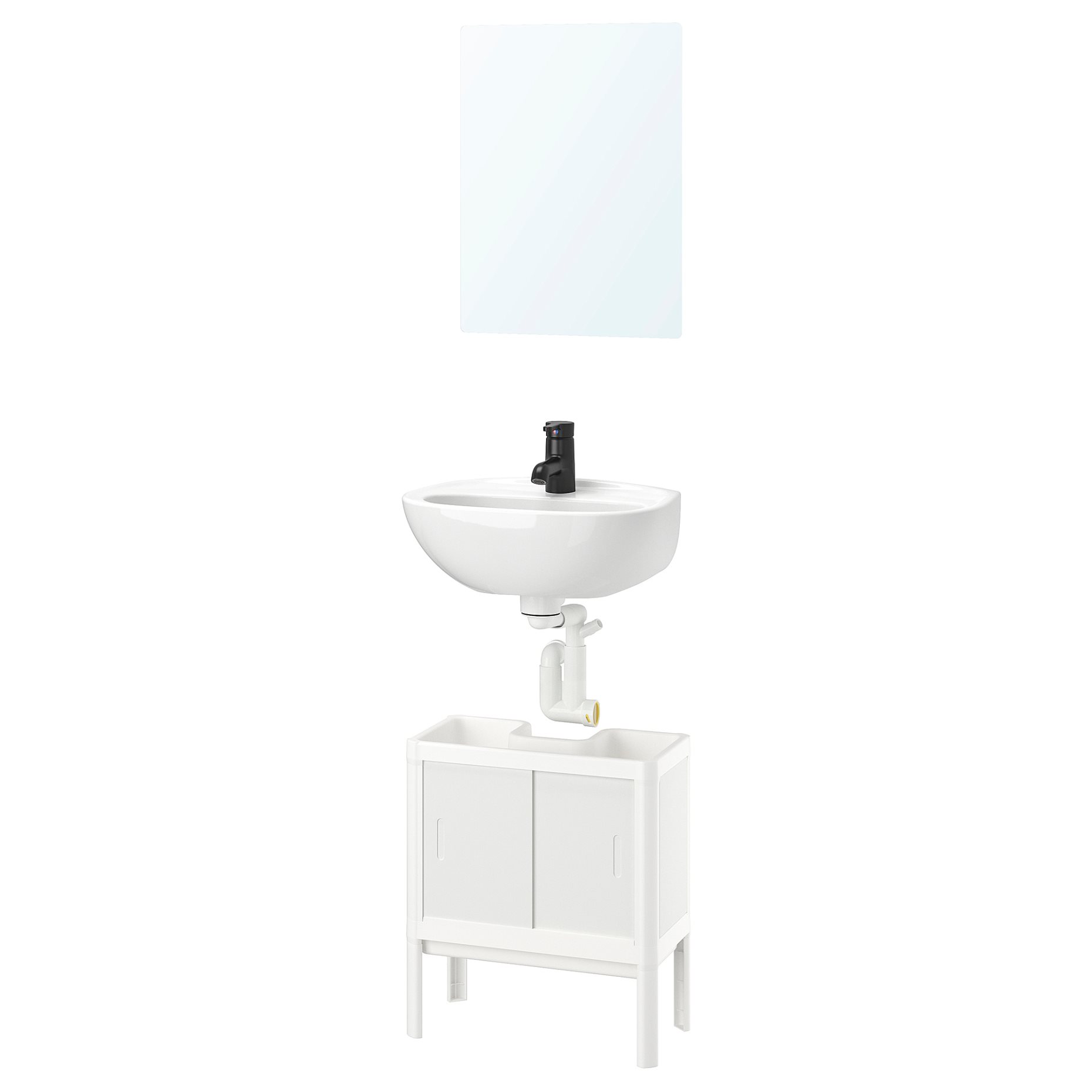LILLTJARNSKATSJON, bathroom furniture/set of 5, 45x35 cm, 094.313.35