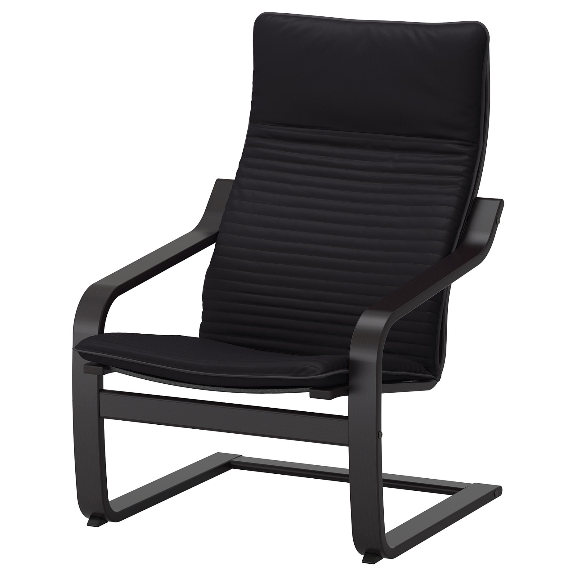 POÄNG, armchair and footstool, 094.842.01