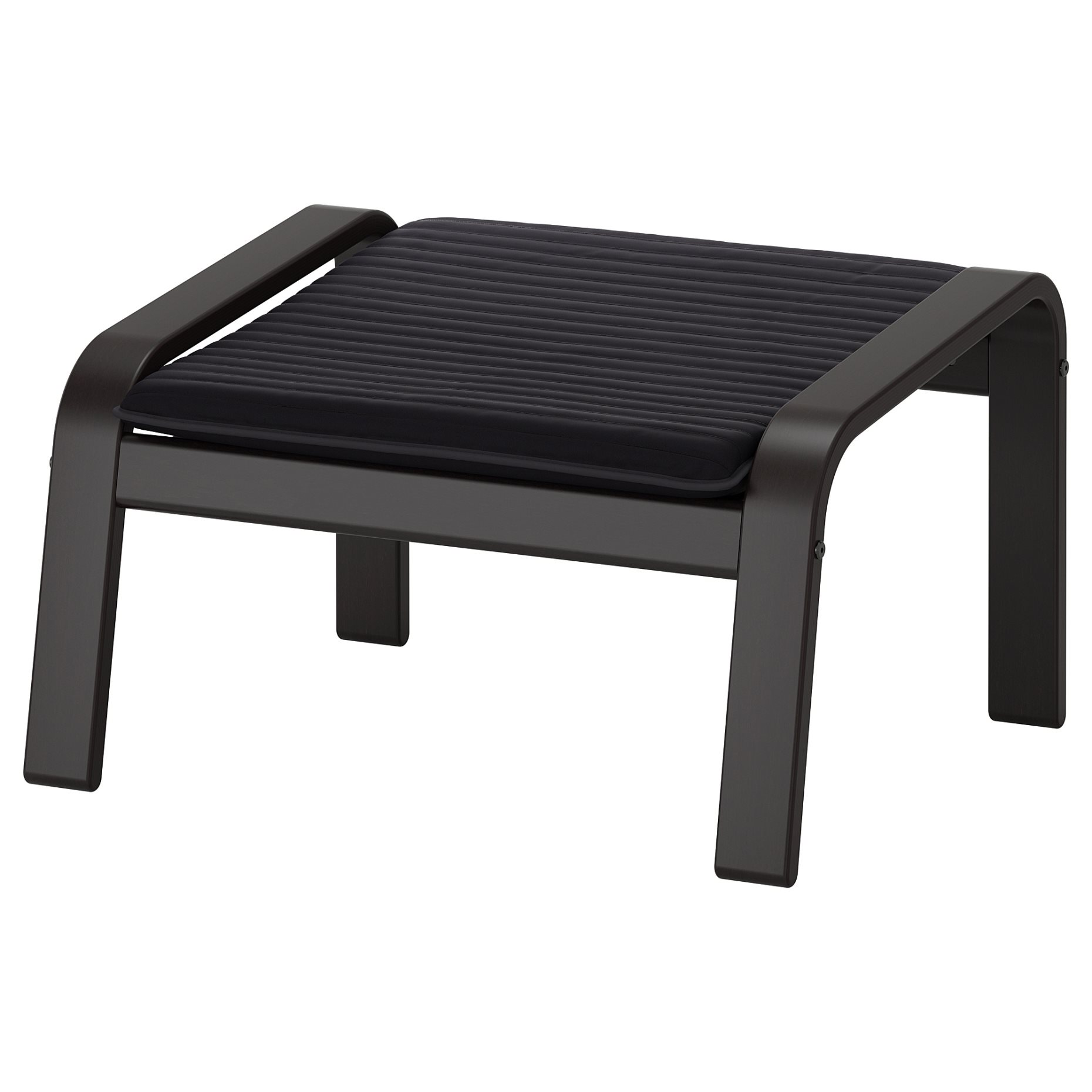 POÄNG, armchair and footstool, 094.842.01