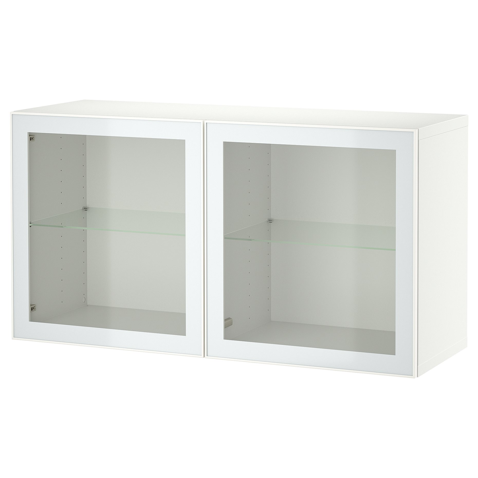 BESTÅ, wall-mounted cabinet combination, 120x42x64 cm, 094.892.32