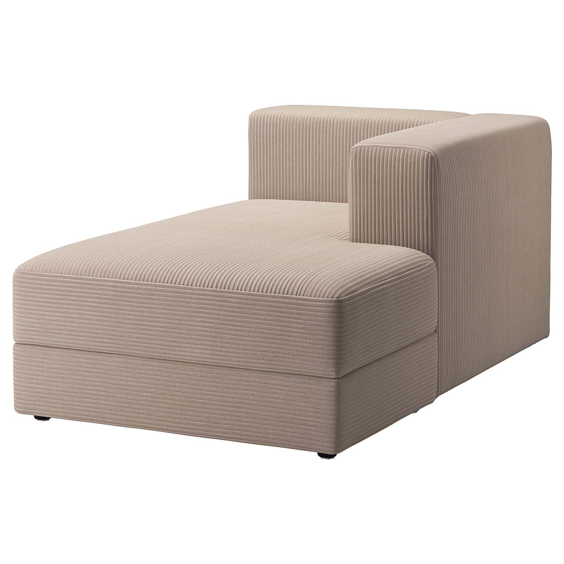 JÄTTEBO, chaise longue module with armrest, right, 094.945.87